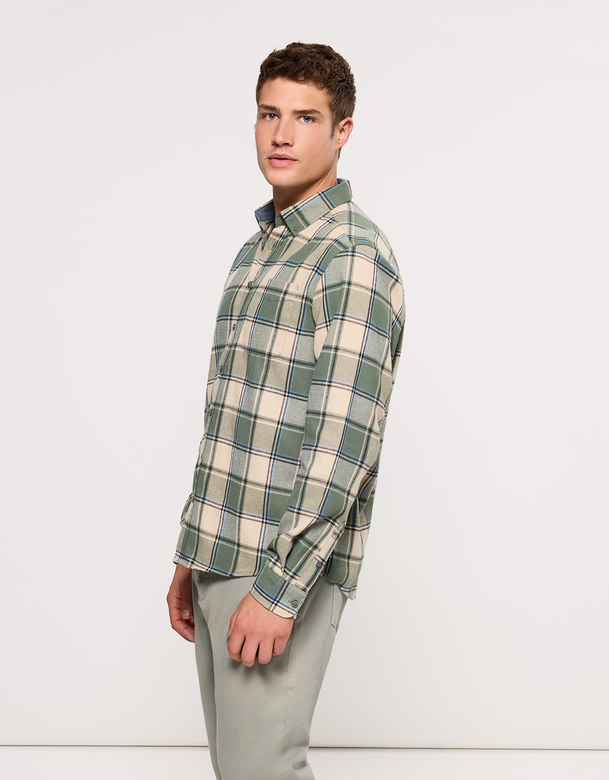Camisa de Cuadros Verde - Martel 3