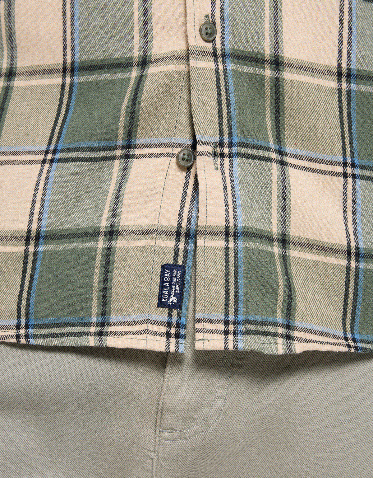 Camisa de Cuadros Verde - Martel 6