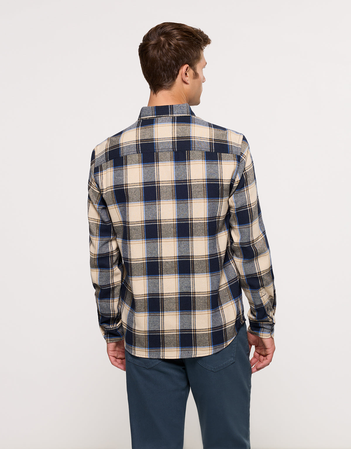 Camisa Manga Larga Azul Marino - Martel 4