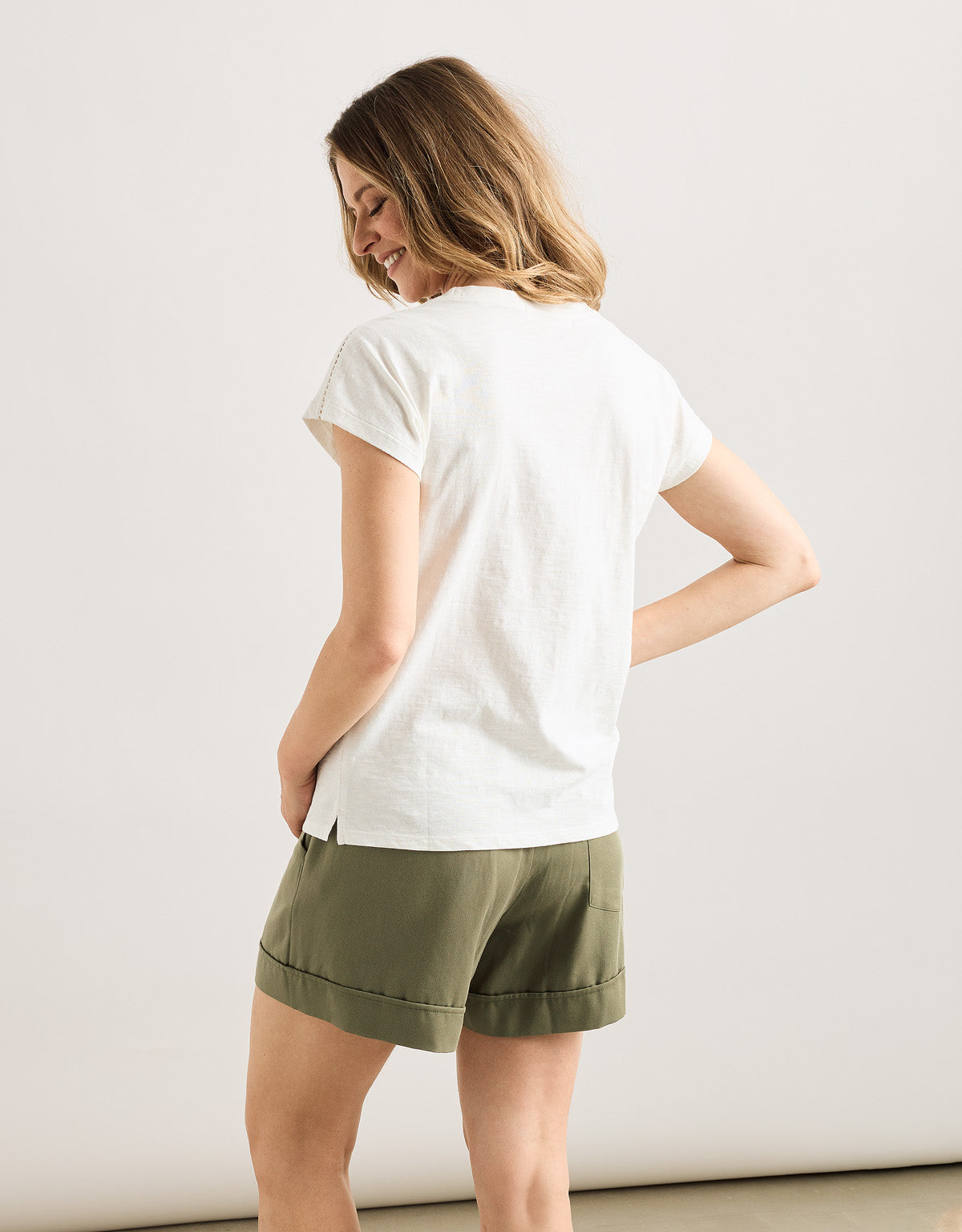 Camiseta Manga Corta Blanco - Folgan 3