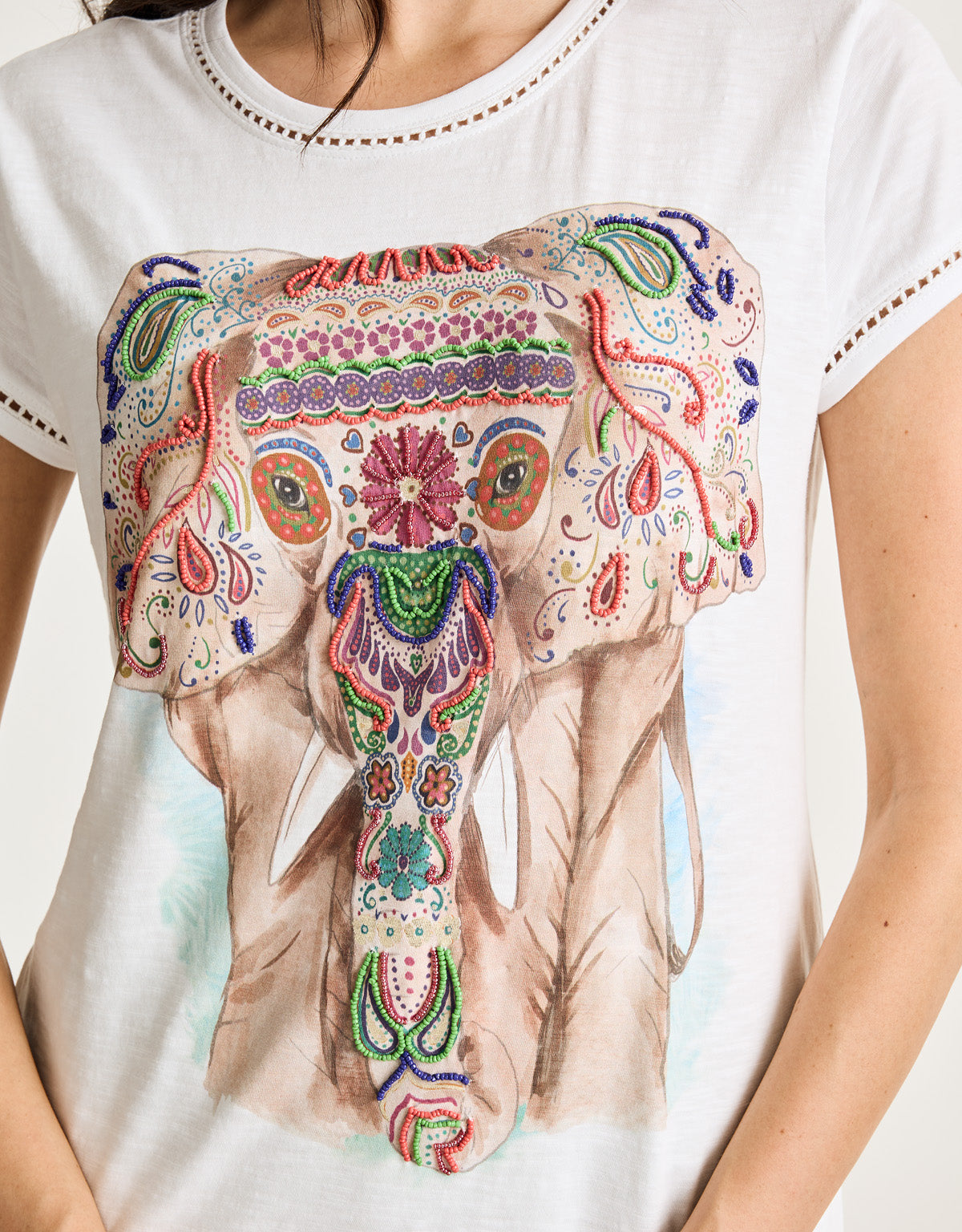 Camiseta Manga Corta Blanco - Folifan 5