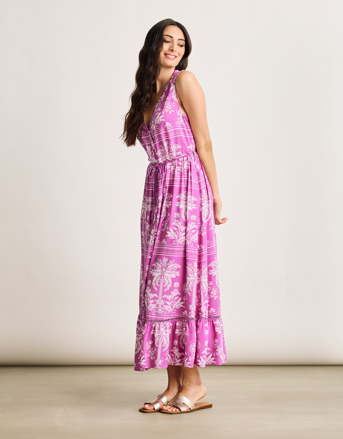 Vestido Midi Lila - Borton 4