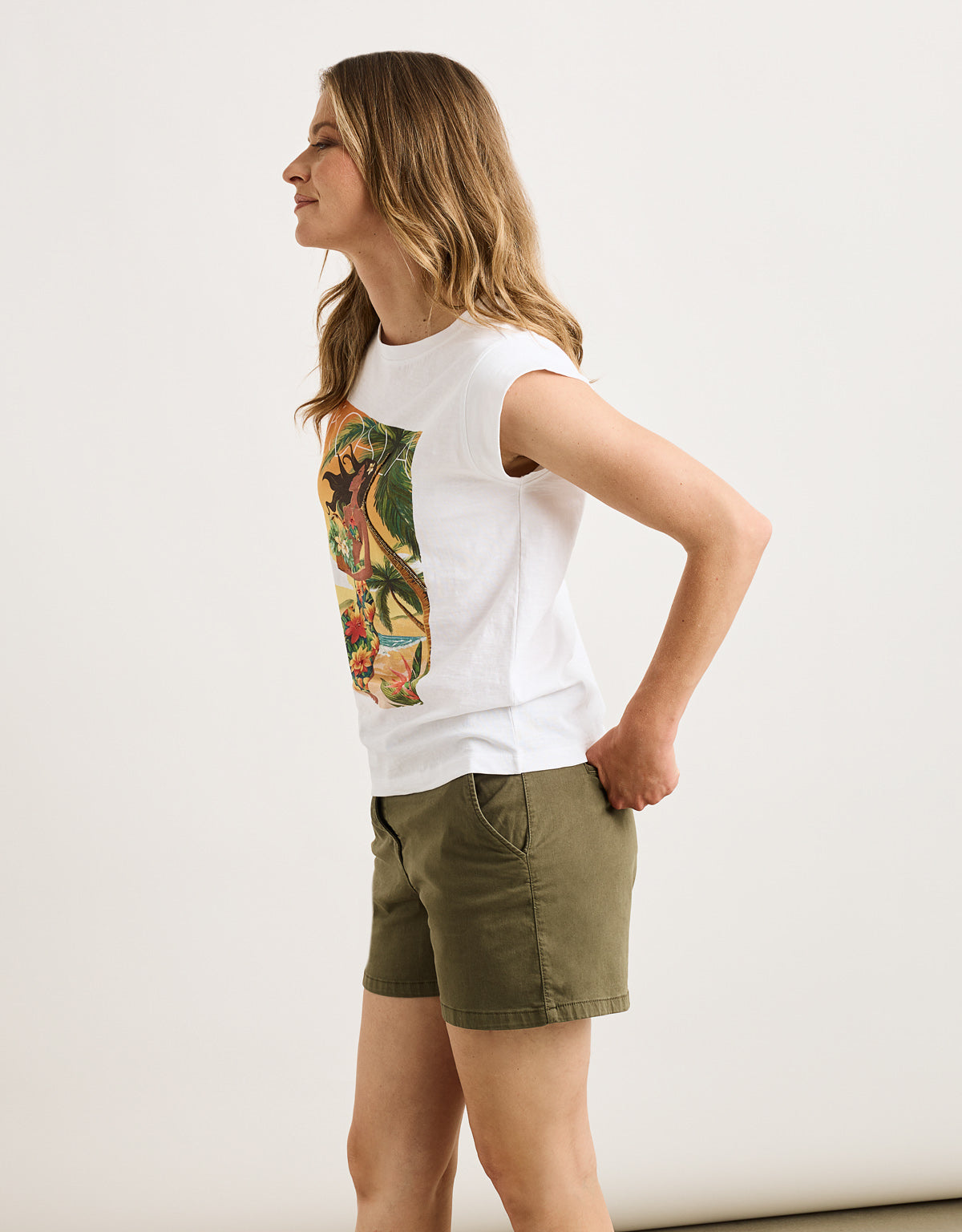 Camiseta M/C Blanco - Waiana 3