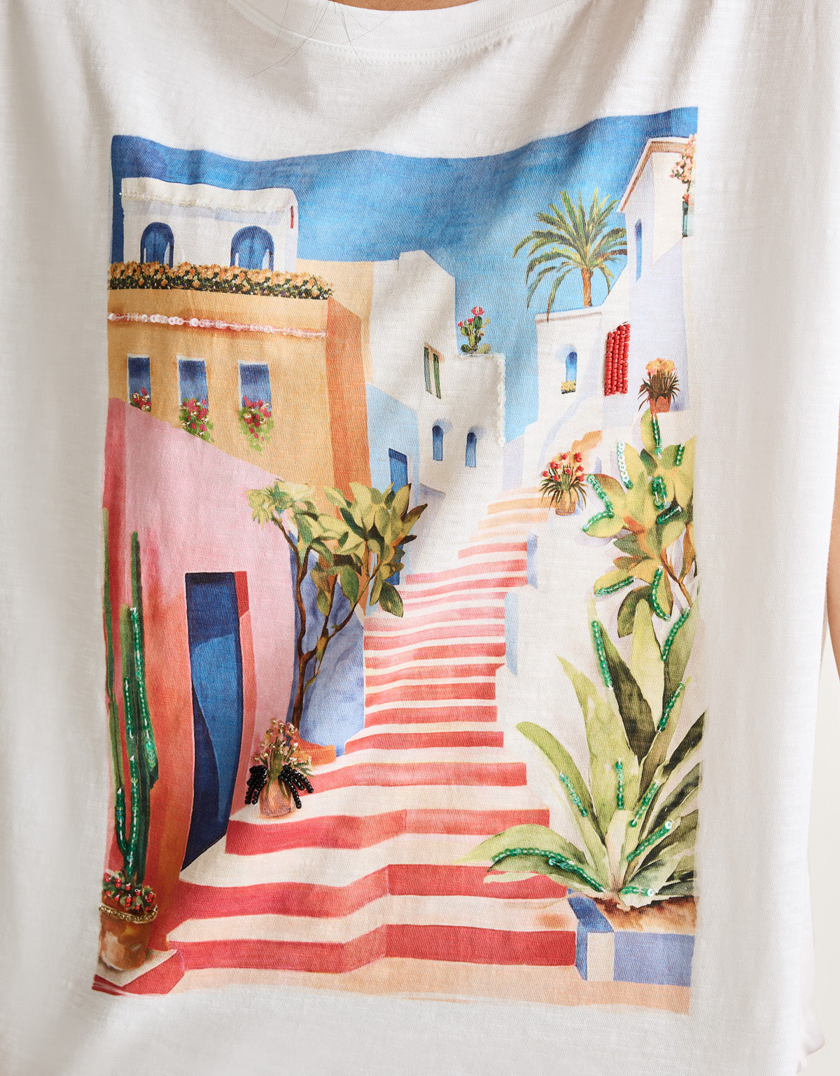 Camiseta Manga Corta Blanco - Lader 6