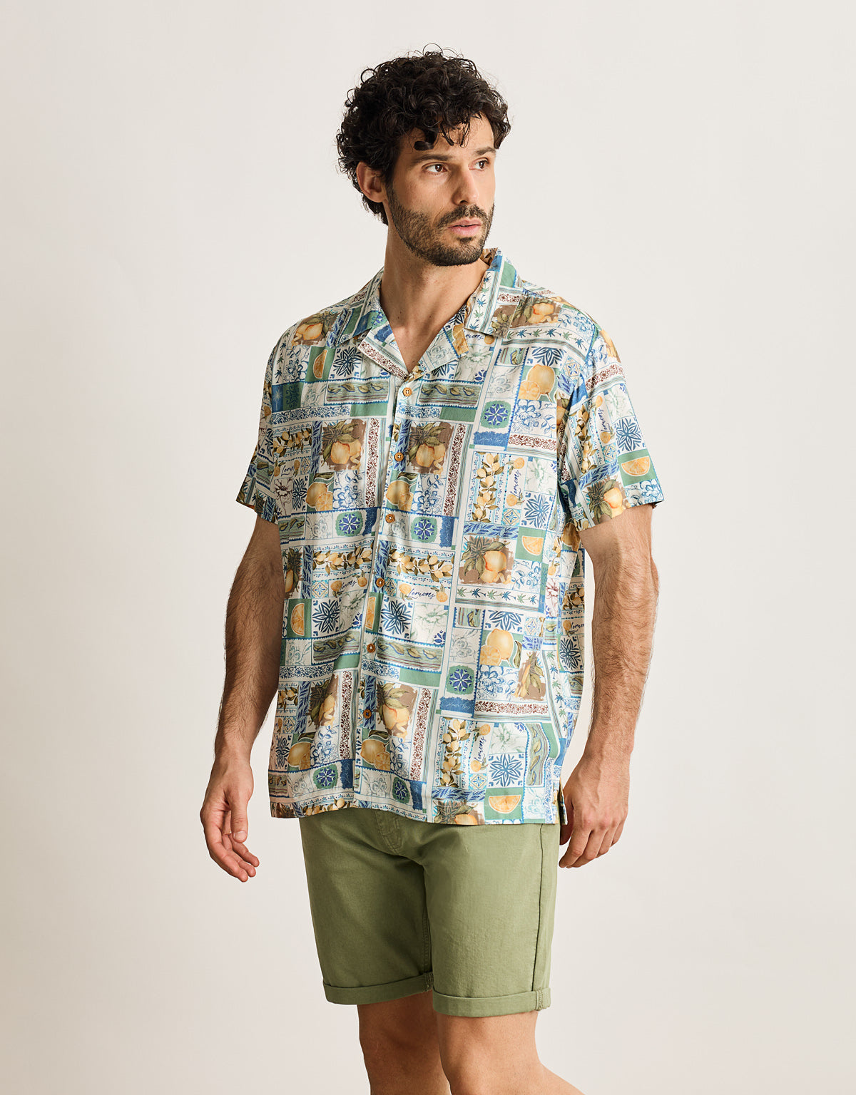 Camisa Manga Corta Blanco - Mosaix