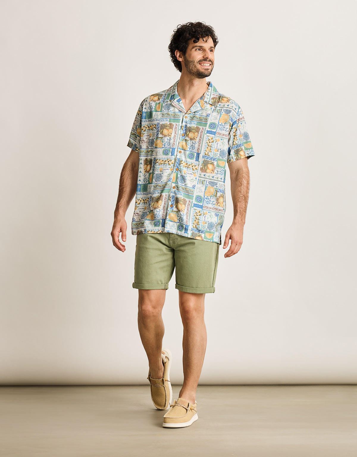 Camisa Manga Corta Blanco - Mosaix 6