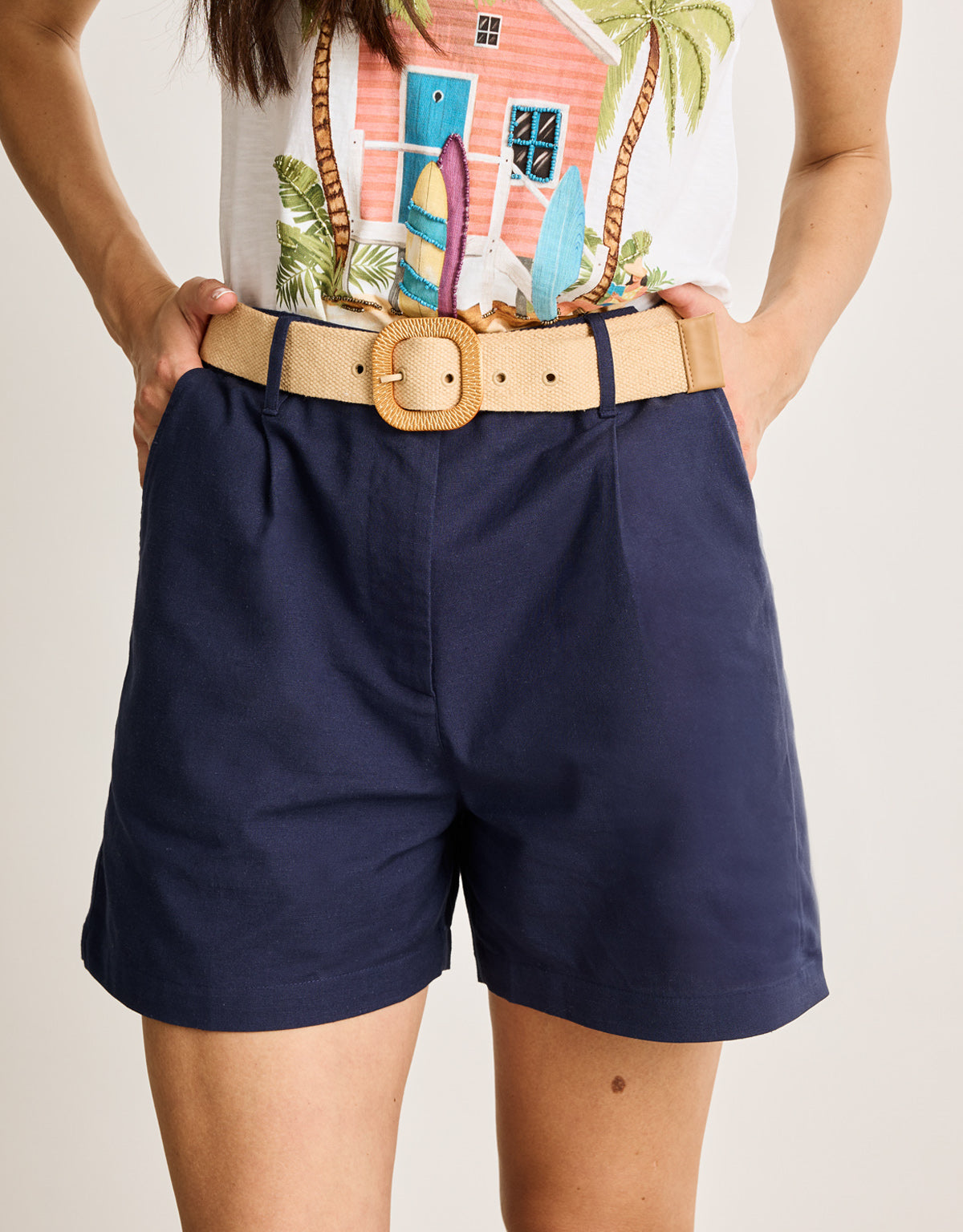 Short Azul Marino - Valnix 4