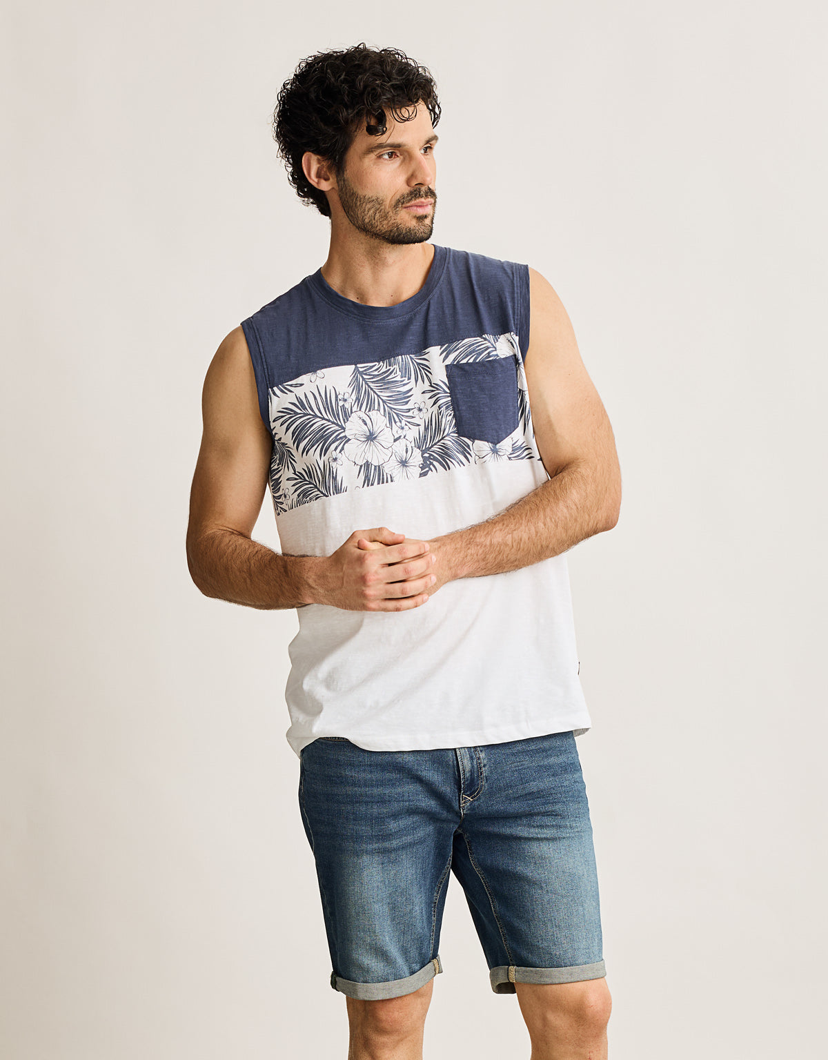 Camiseta Tirantes Azul - Nausala