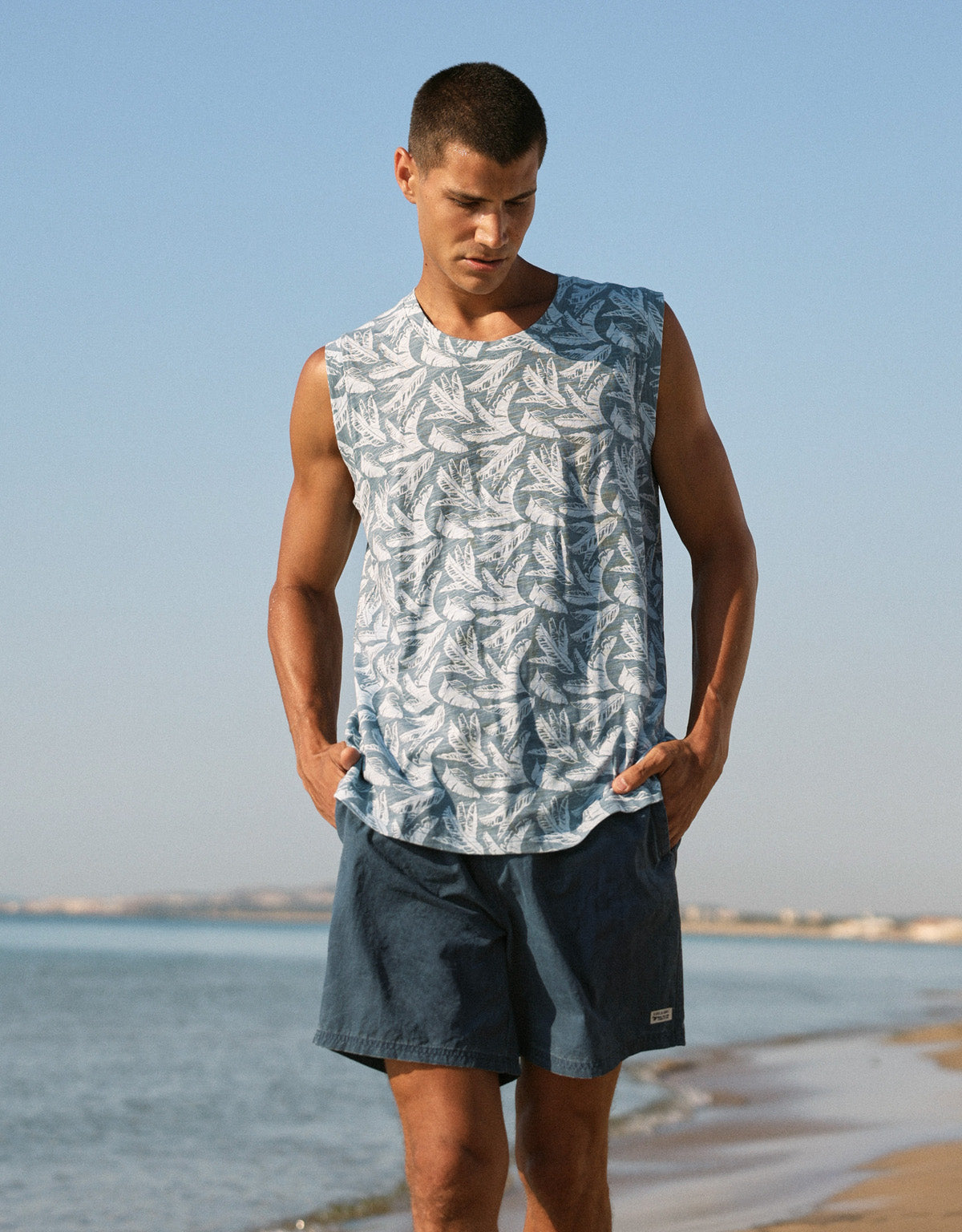 Camiseta Tirantes Azul - Sourpalm 4