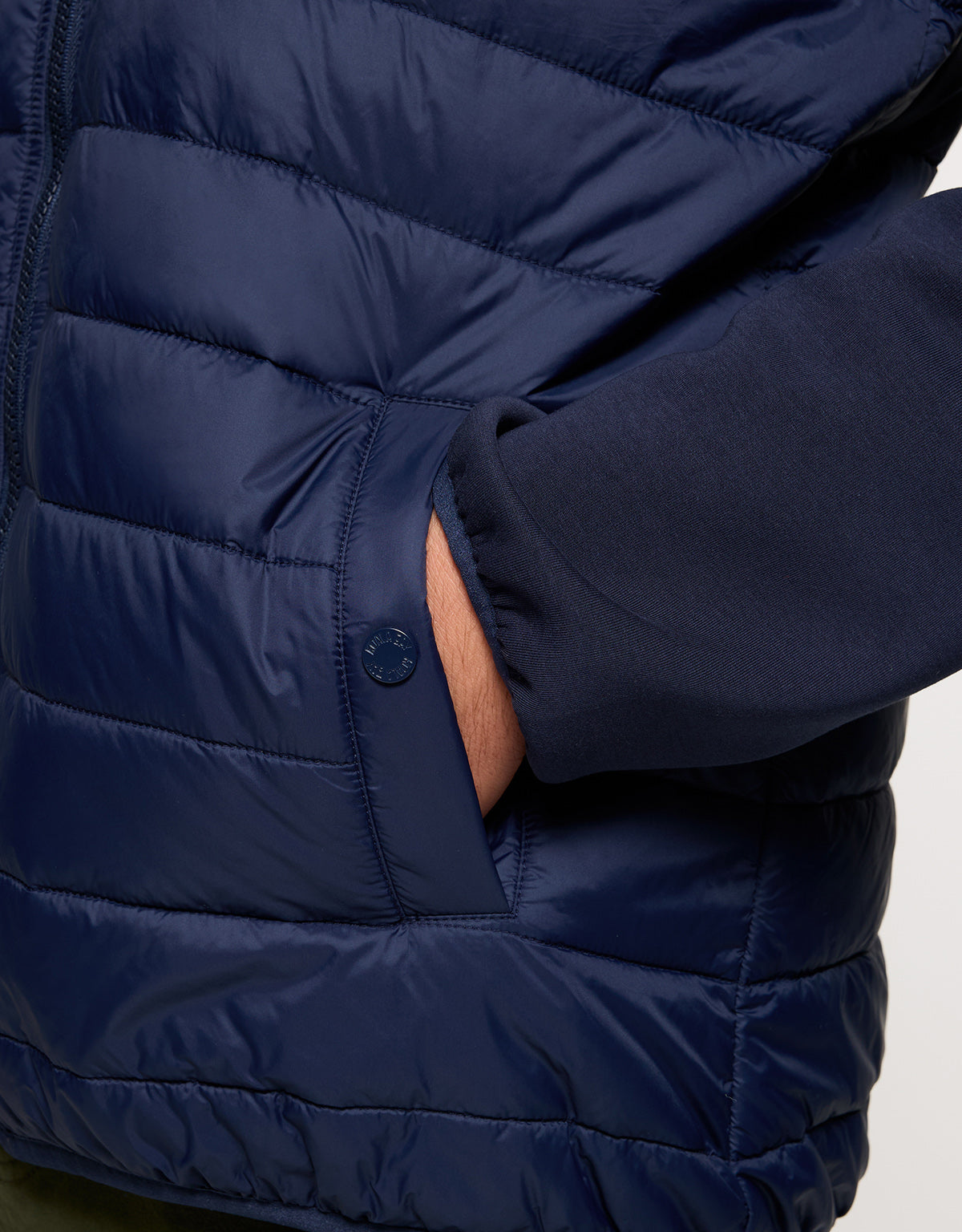 Chaqueta con Capucha Azul Marino - Nuni 6