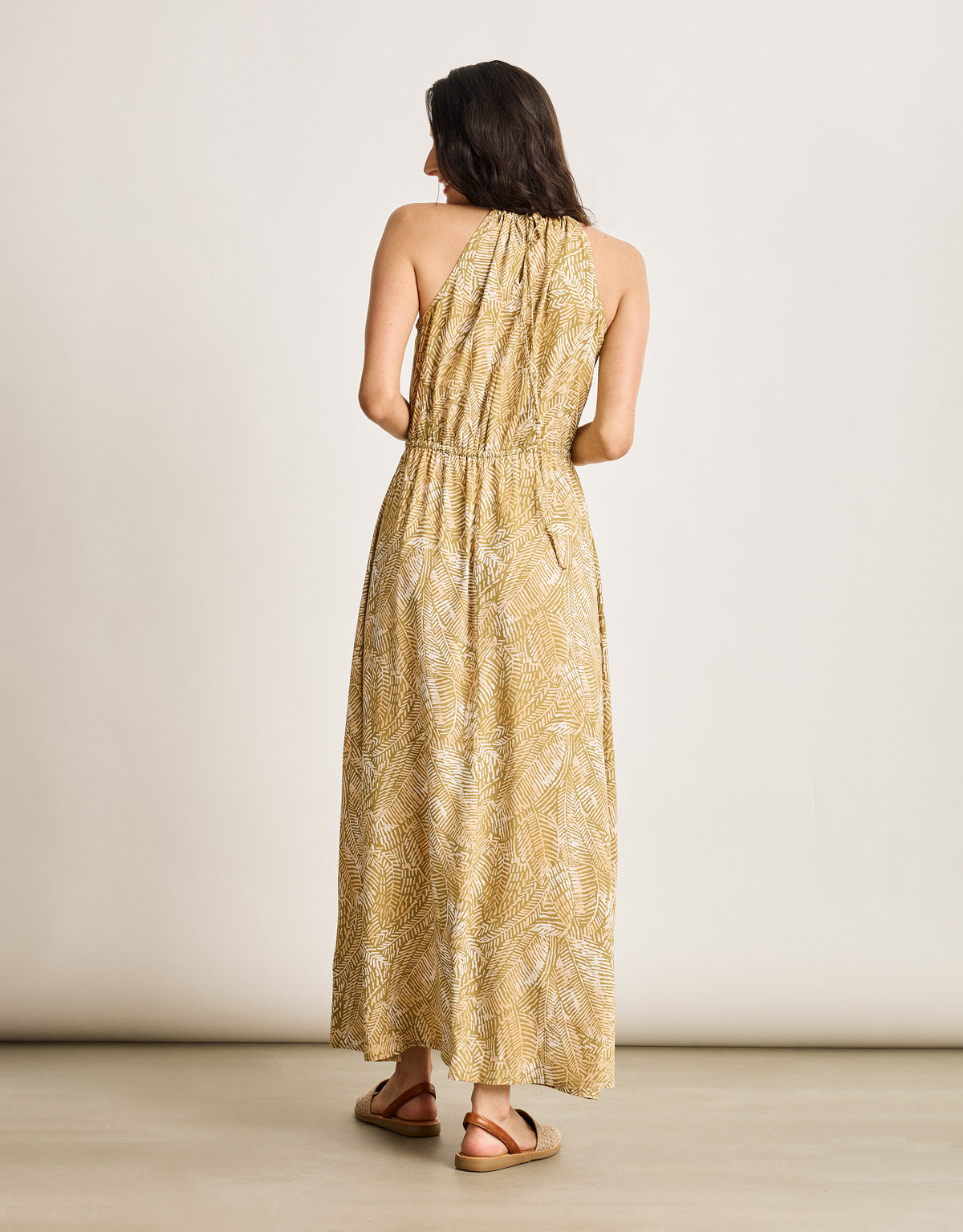 Vestido Largo Verde Claro - Firosa 4