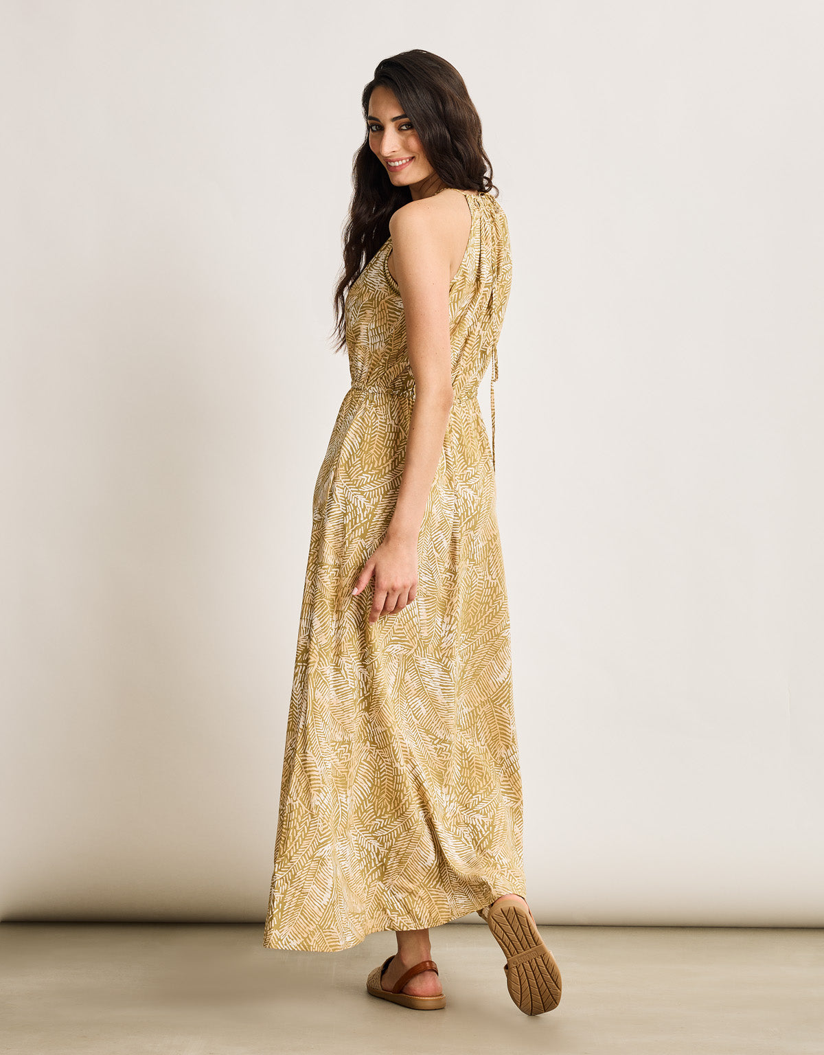 Vestido Largo Verde Claro - Firosa 5