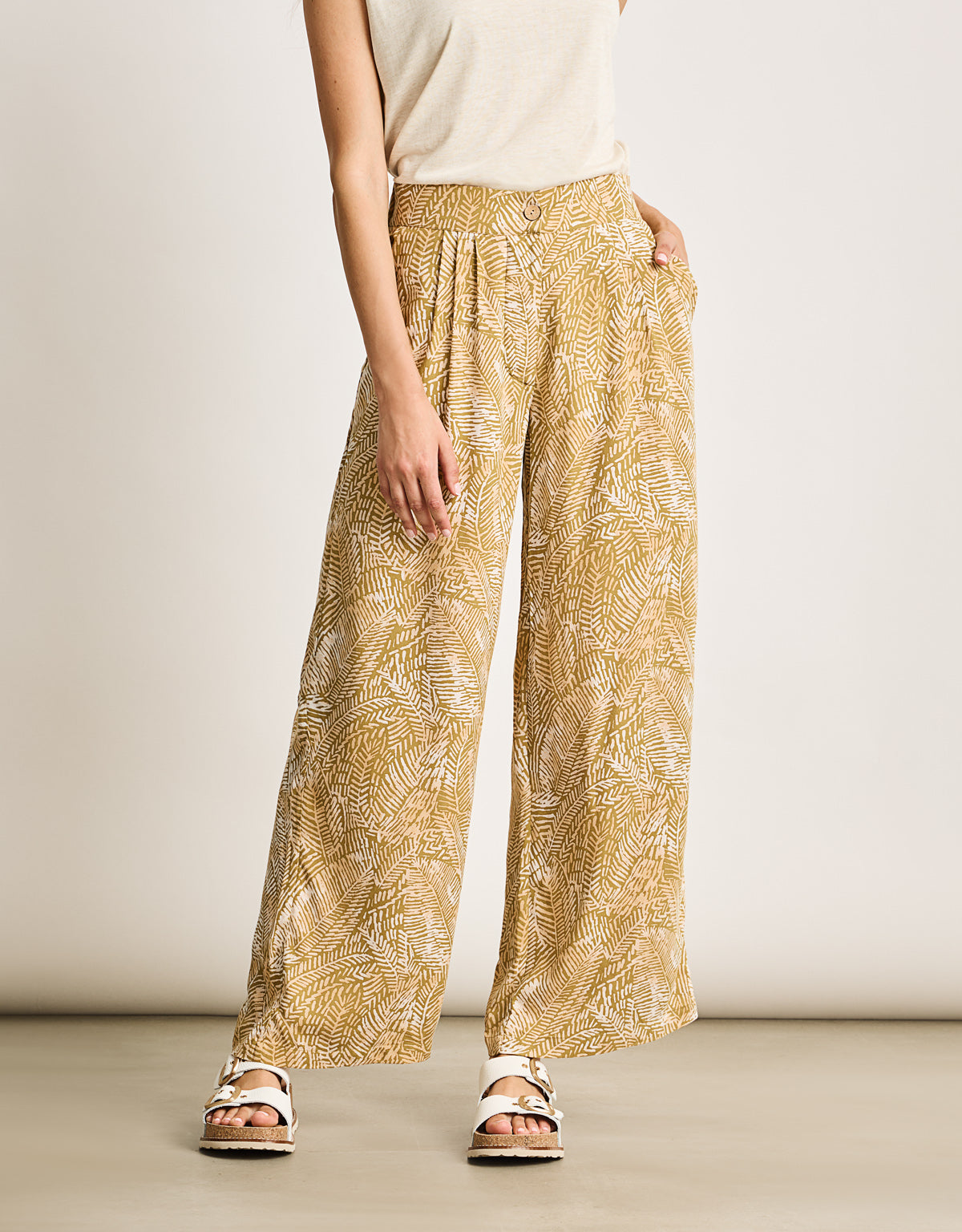 Pantalón Largo Verde Claro - Ferley