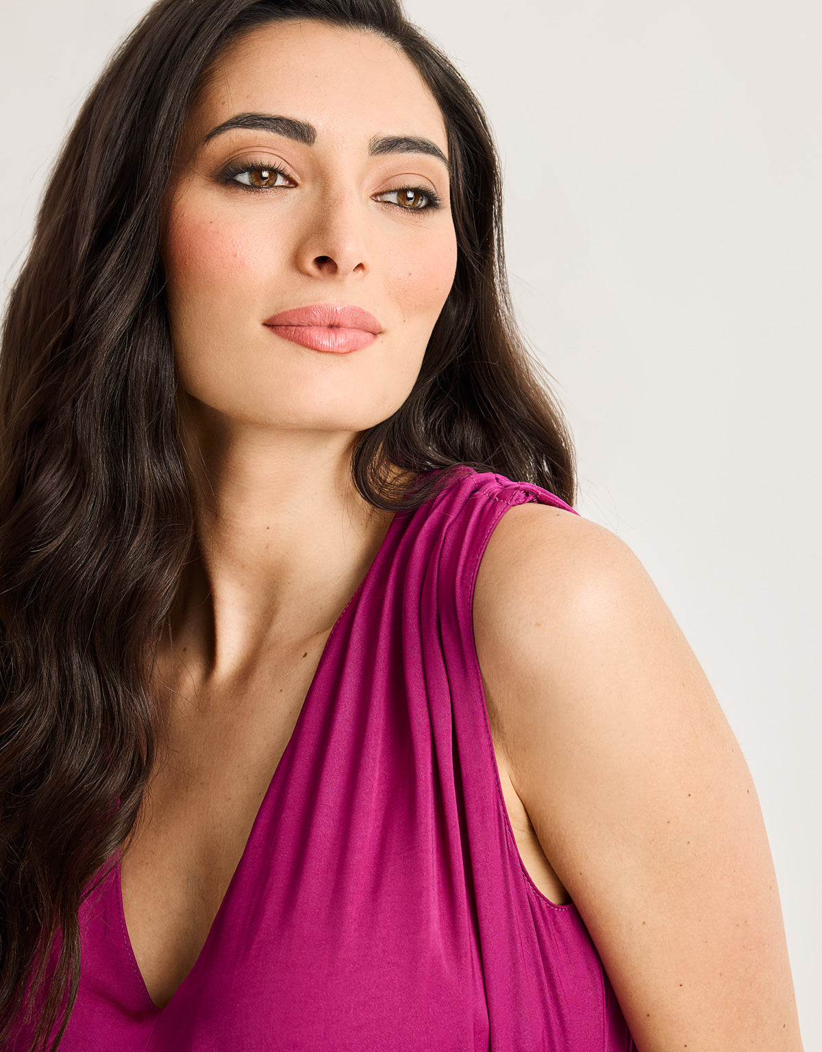 Vestido Largo Morado - Monicasa 4