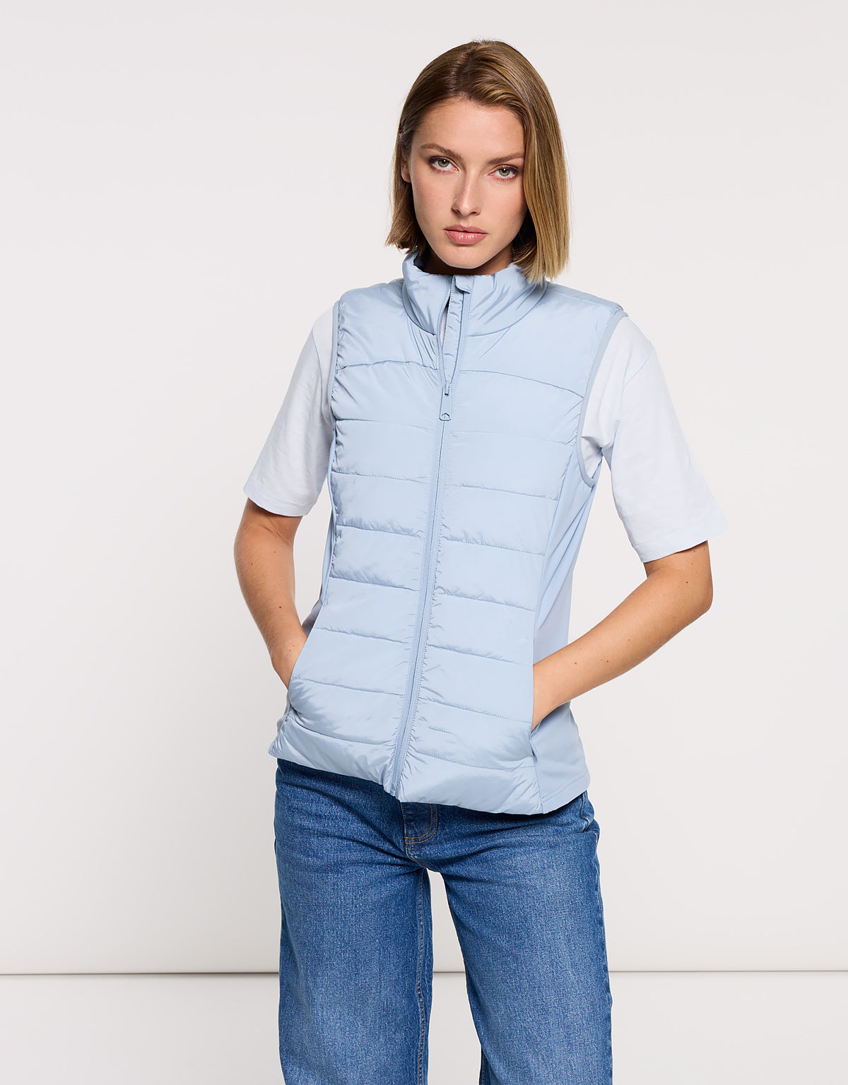 Chaleco Azul Celeste - Efebita