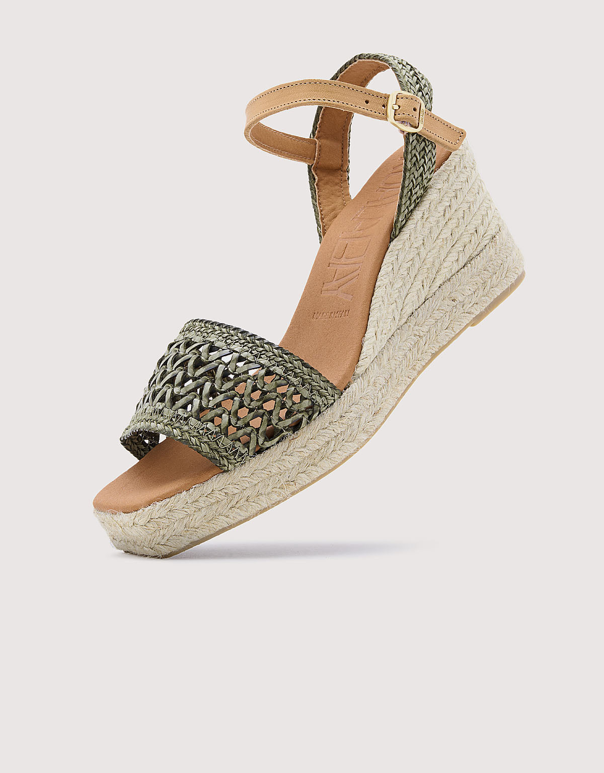 Olive Green Wedge - Hesna