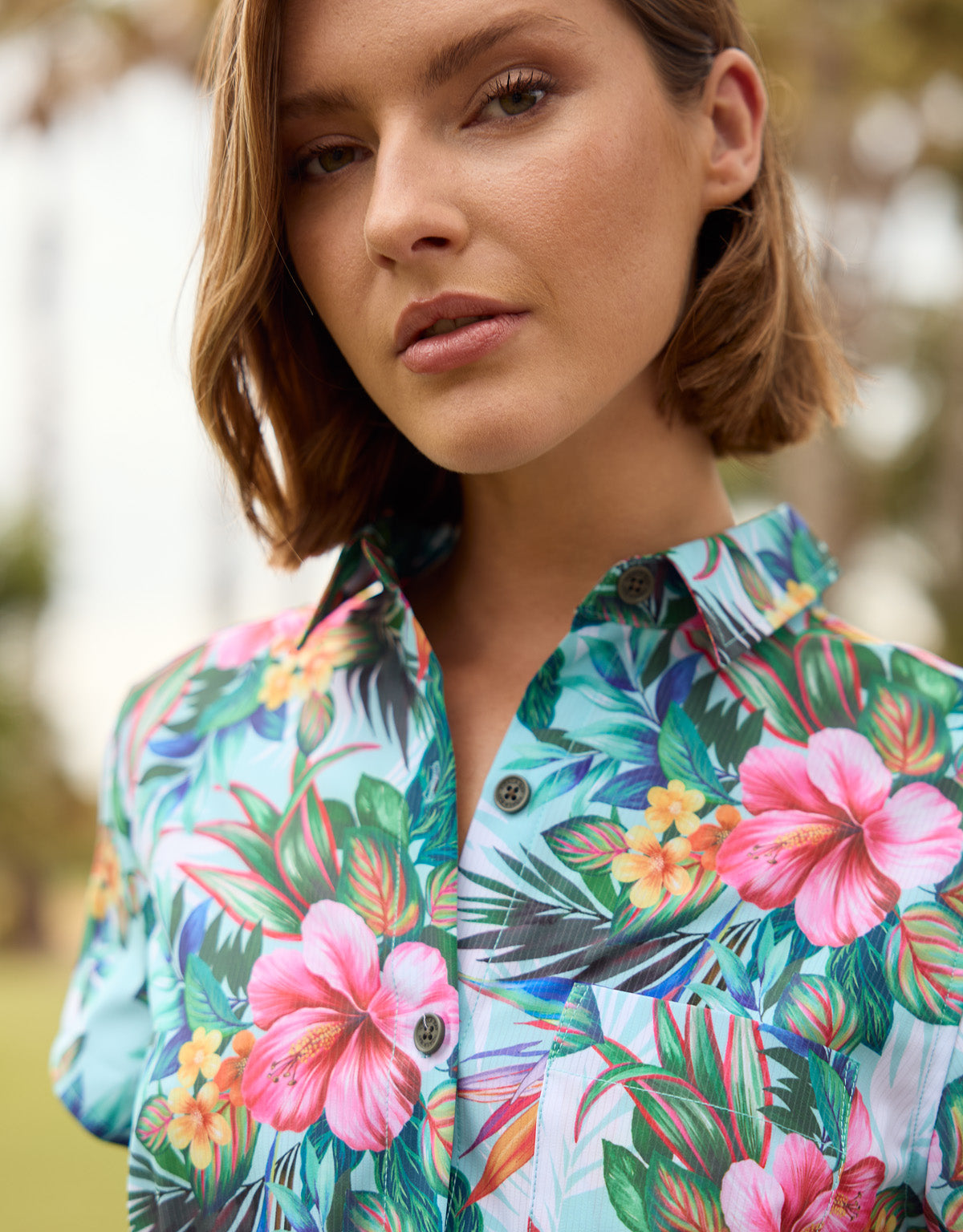 Kurzes Kleid Mehrfarbig – Orante