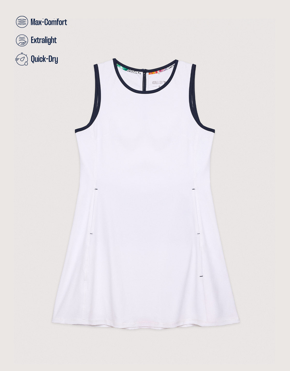 Short White Dress - Botaya