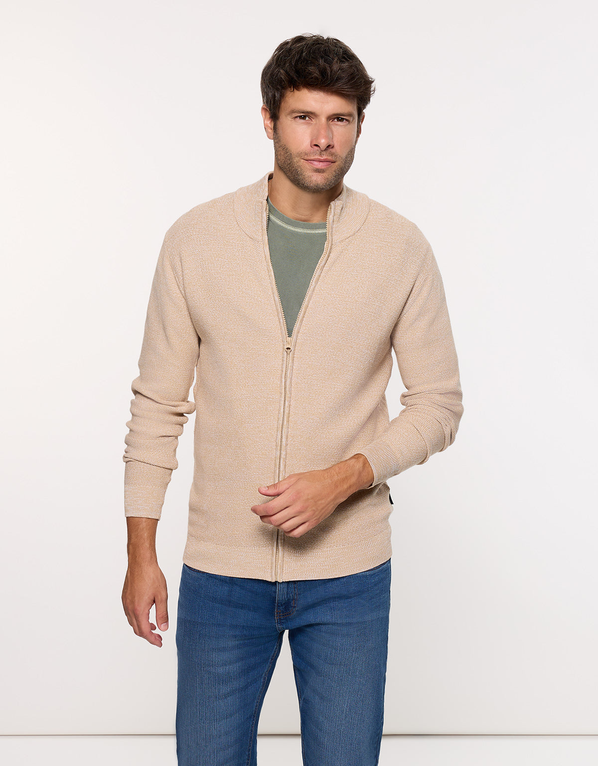 Cárdigan Beige - Royal