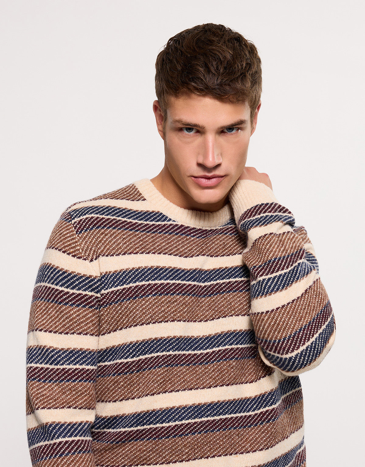 Jersey Beige Rayas - Susque 4