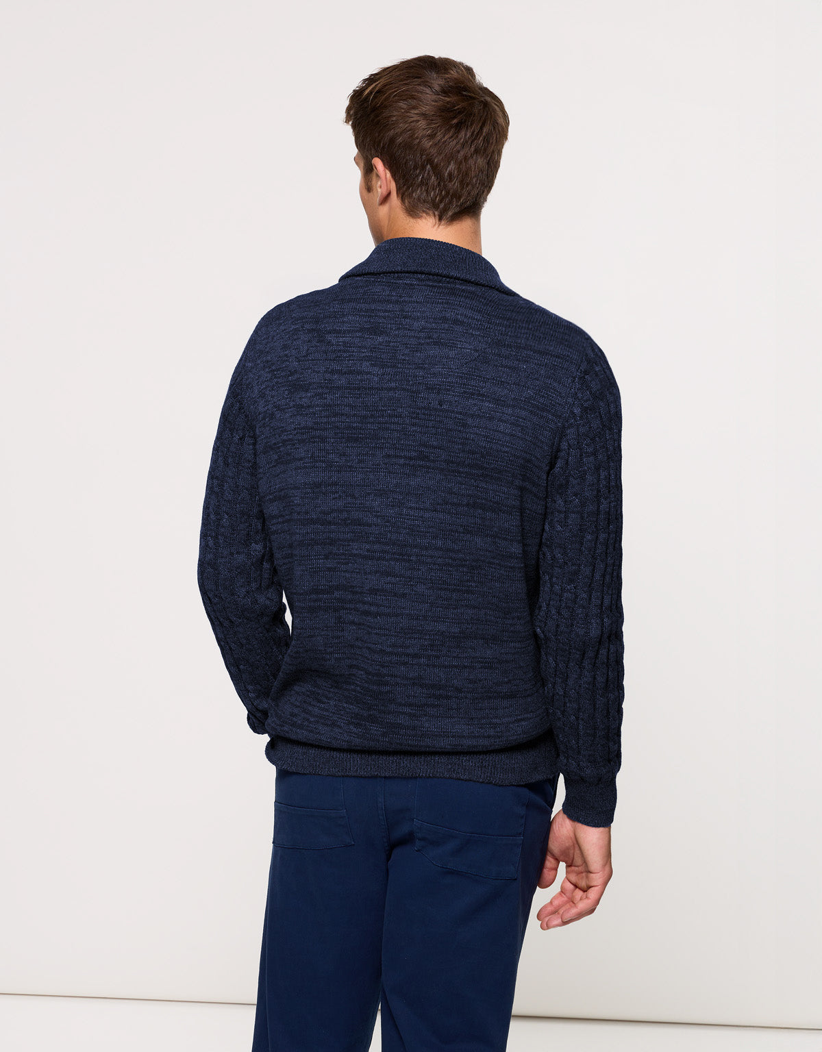 Marineblauer Pullover – Delaware
