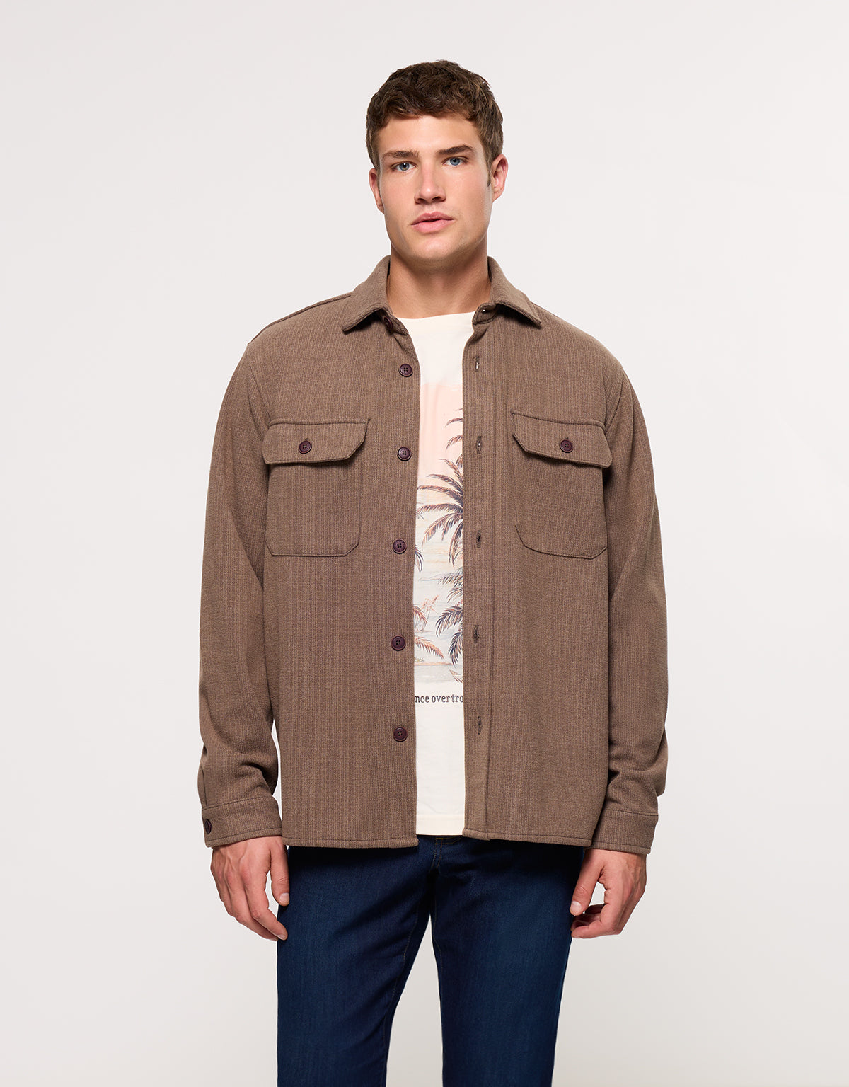 Sobrecamisa Marrón - Tenton