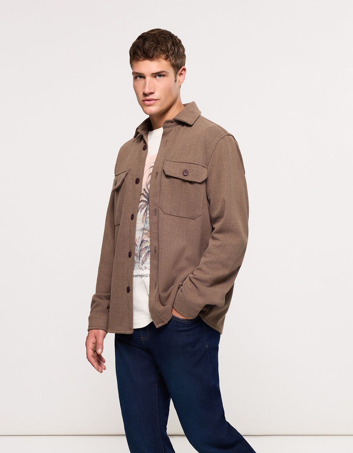 Sobrecamisa Marrón - Tenton 3