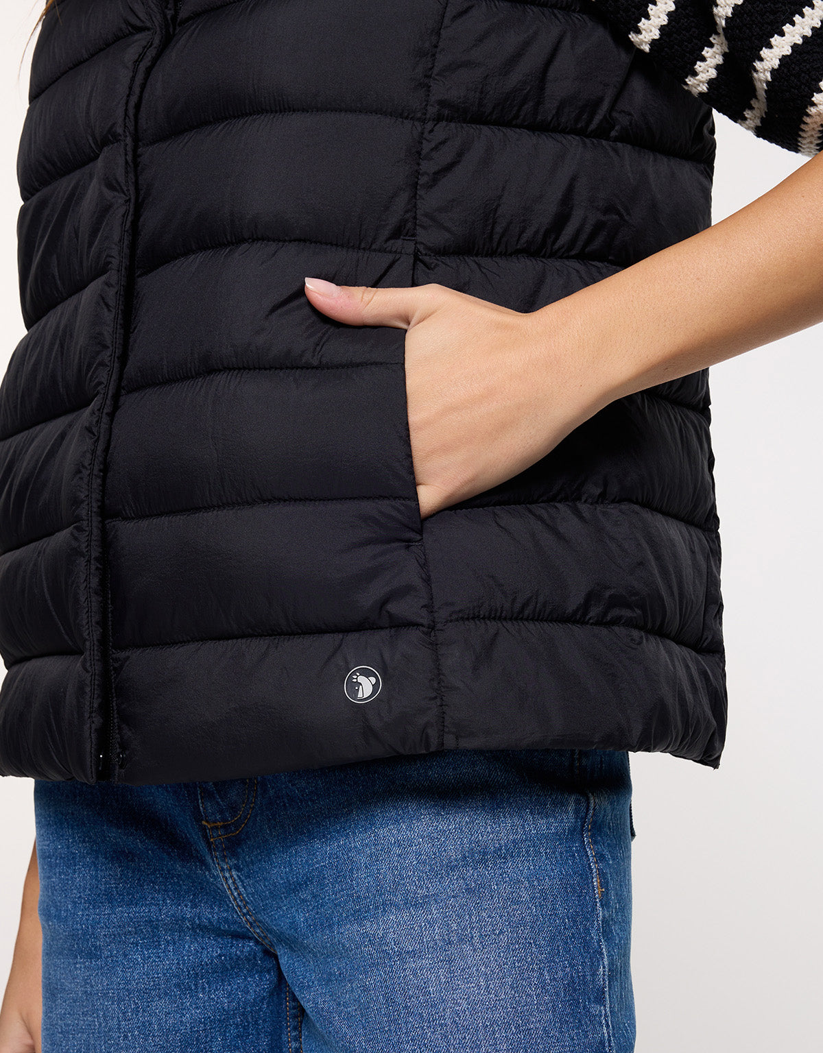 Chaleco Acolchado Negro - Bare 6