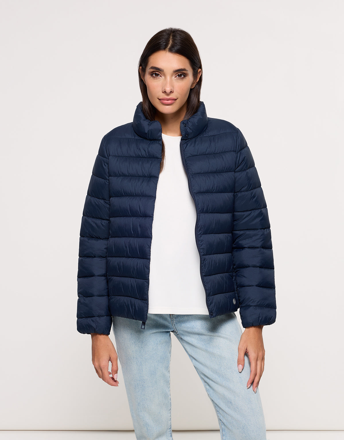 Chaqueta Acolchada Azul Marino - Bareman