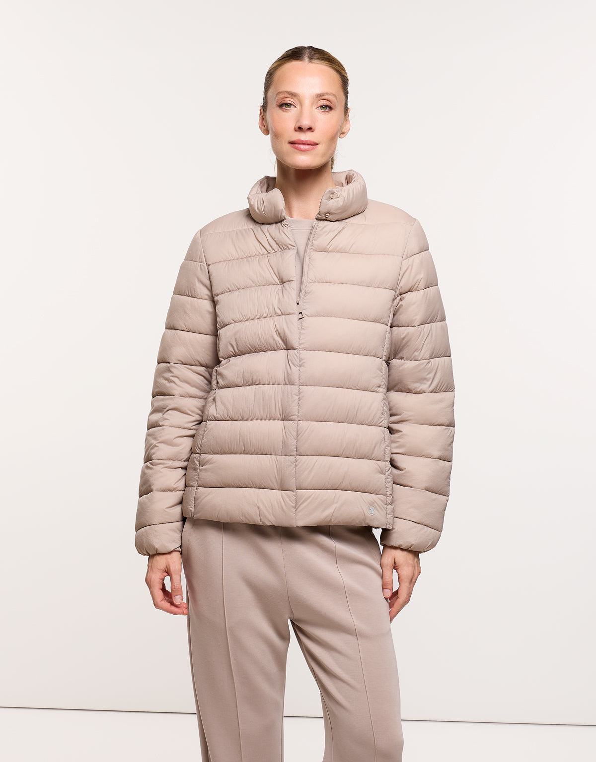 Chaqueta Acolchada Taupé - Bareman 1