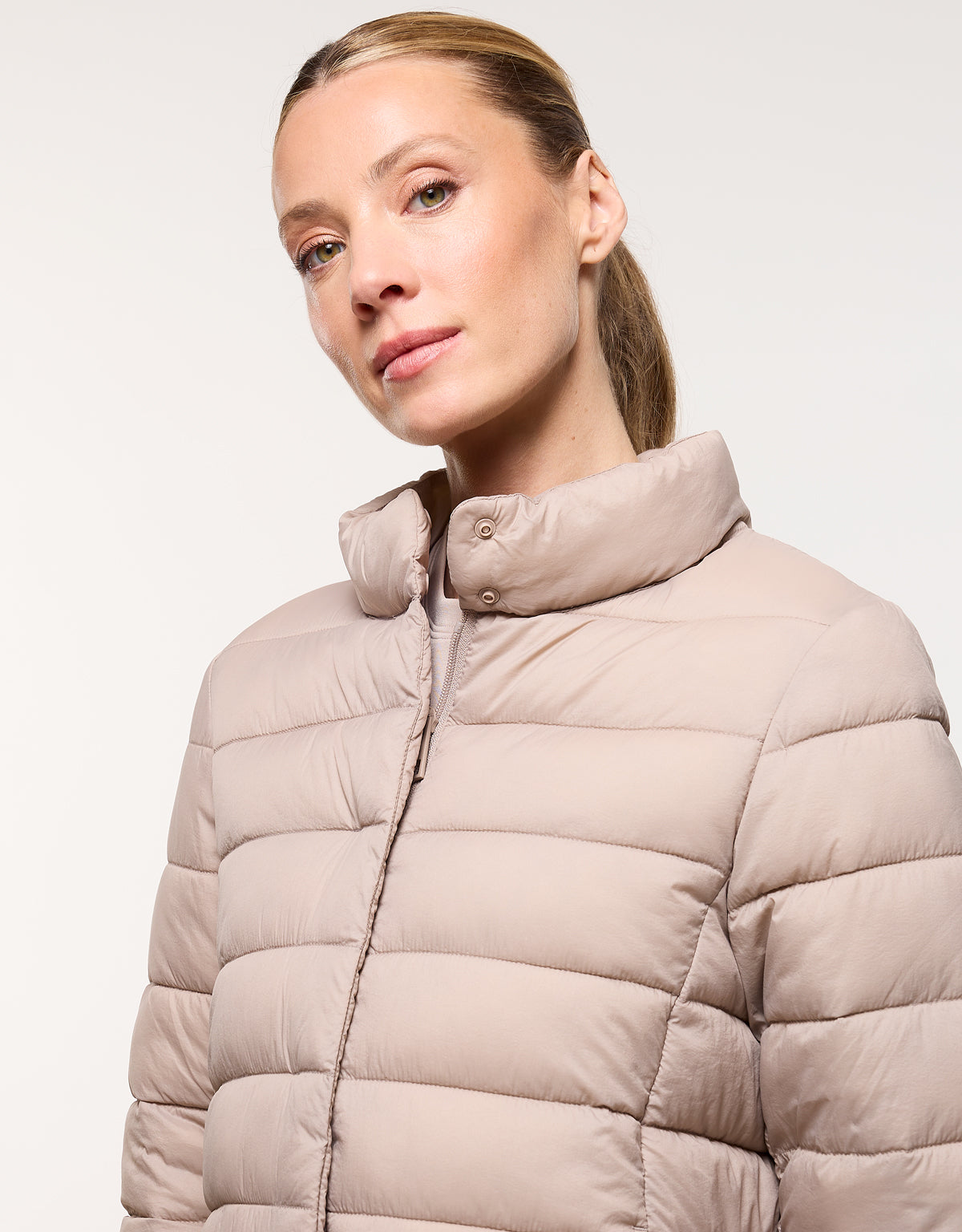 Chaqueta Acolchada Taupé - Bareman 2