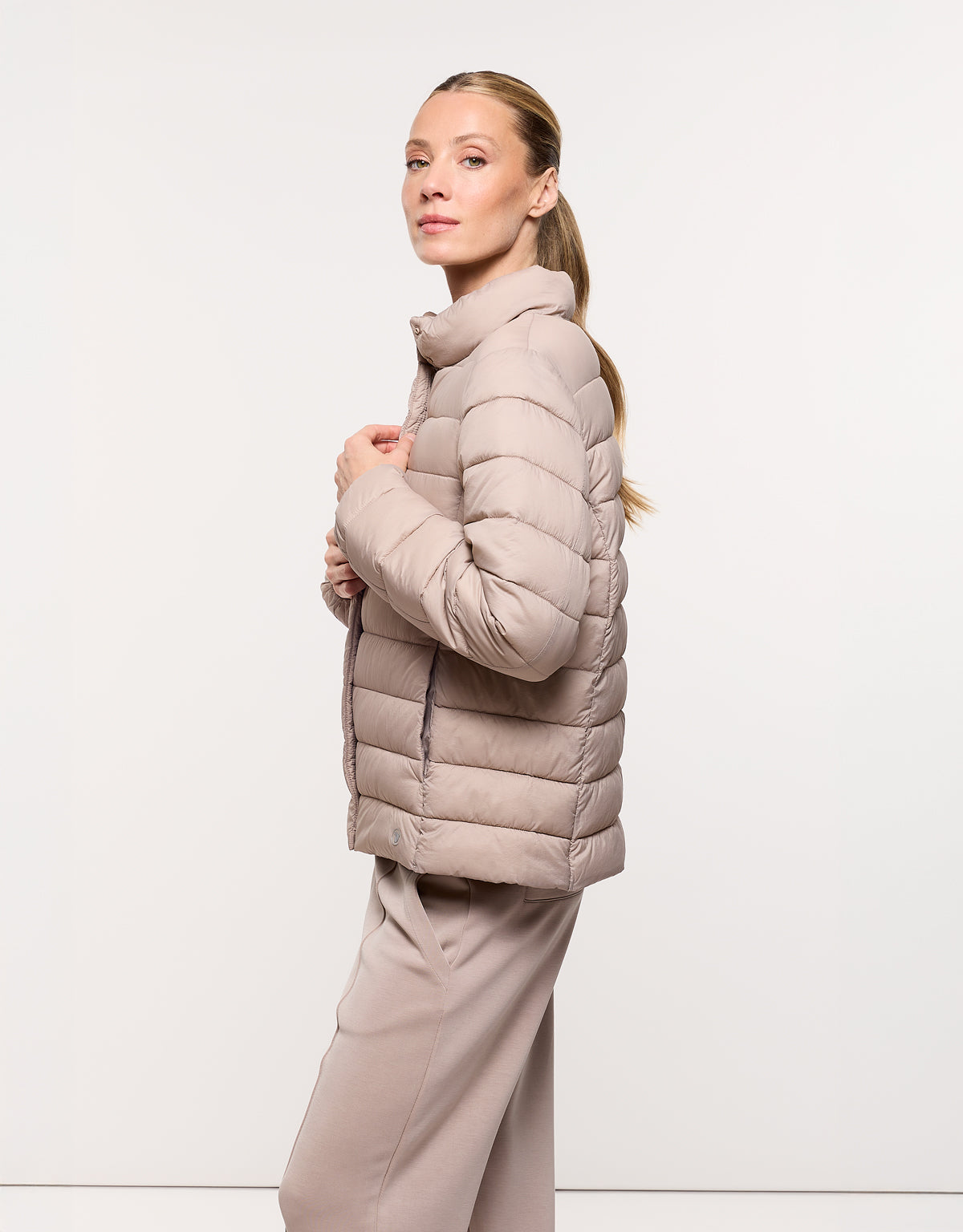 Chaqueta Acolchada Taupé - Bareman 3