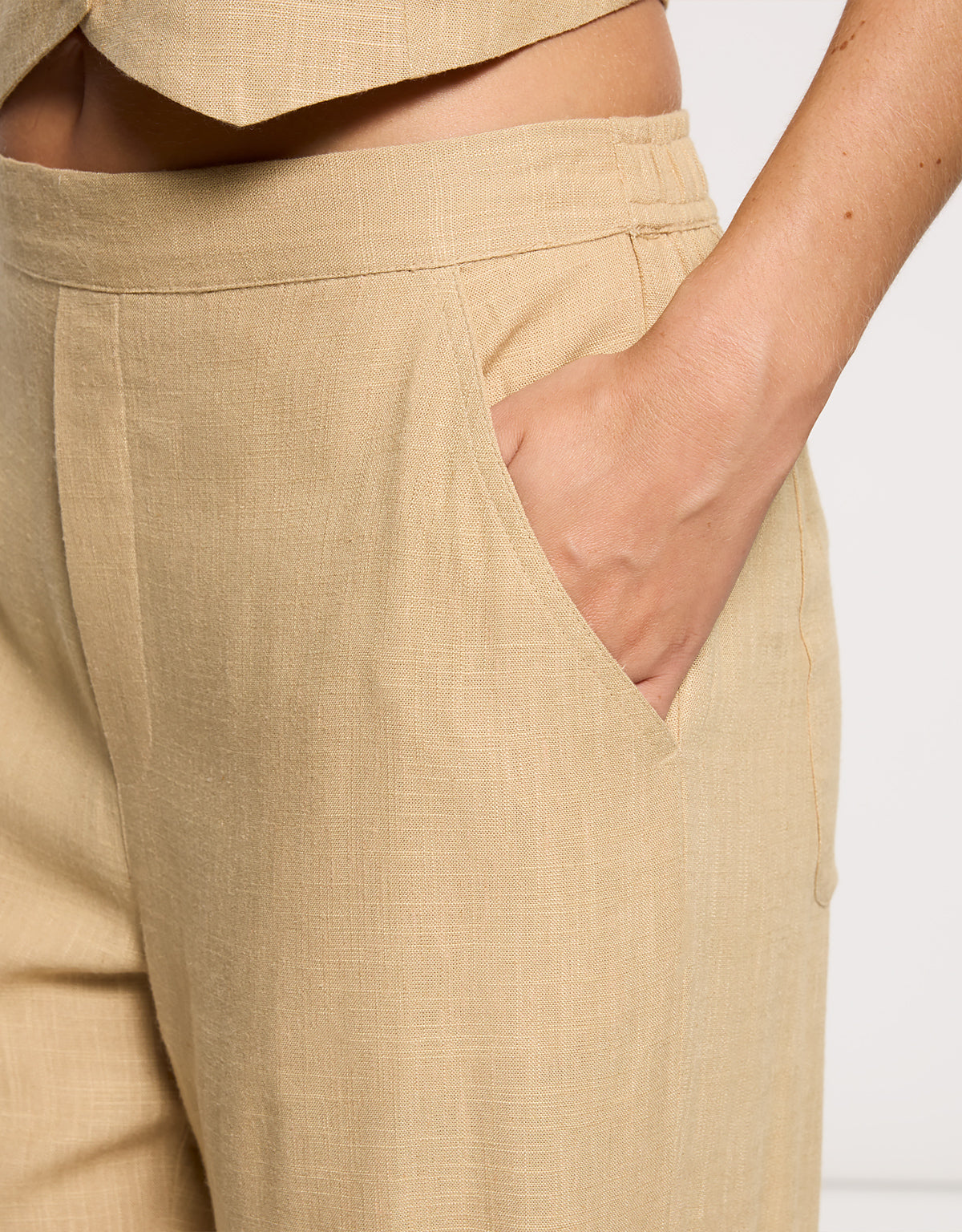 Pantalón Largo Beige - Mota 5