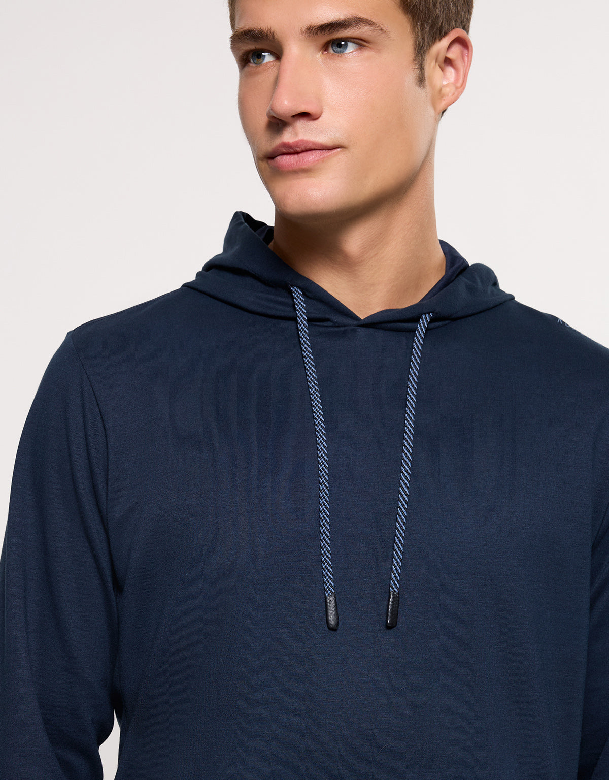 Sudadera con Capucha Azul Marino - Sagle 2