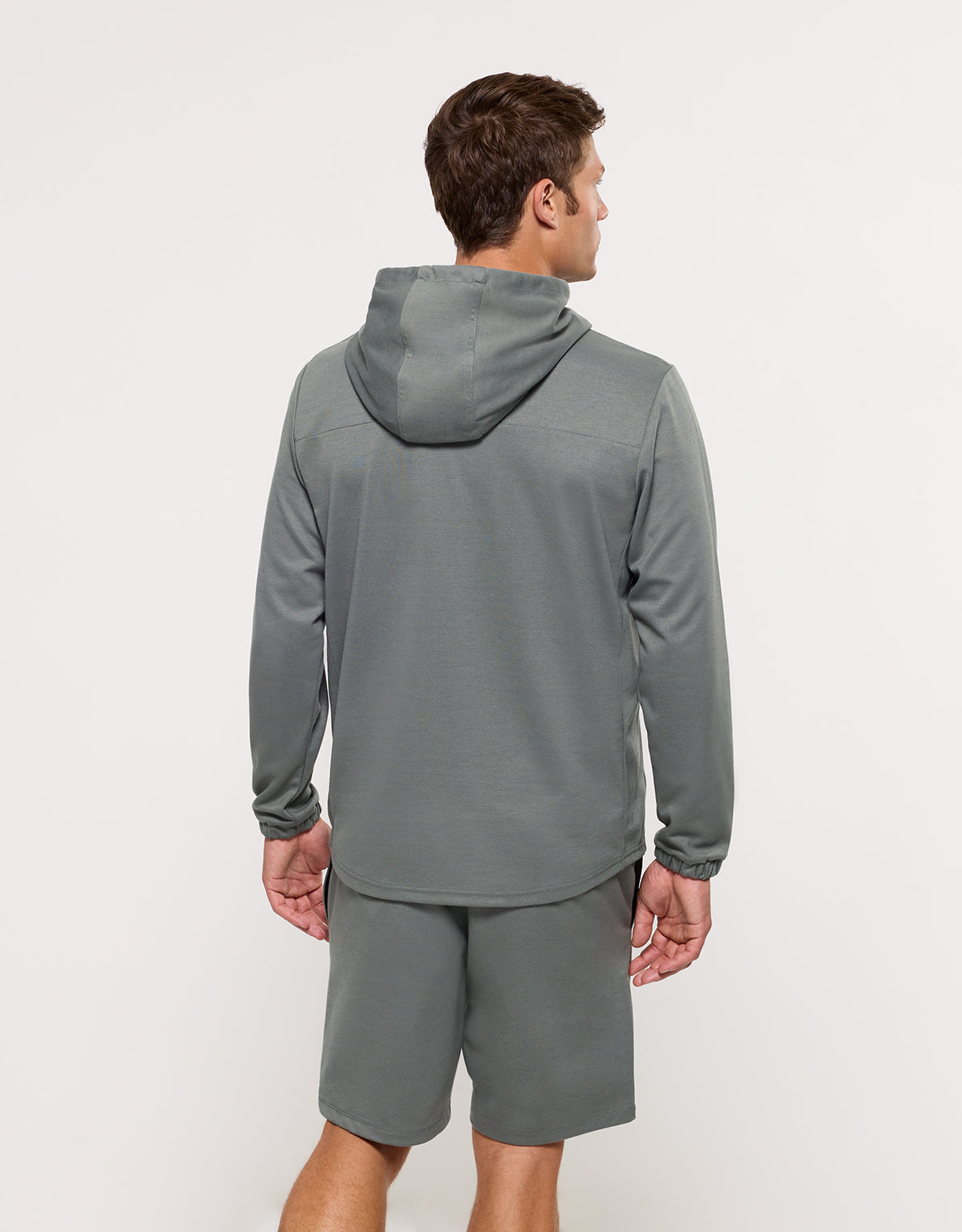 Sudadera con Capucha Caqui - Sagle 5