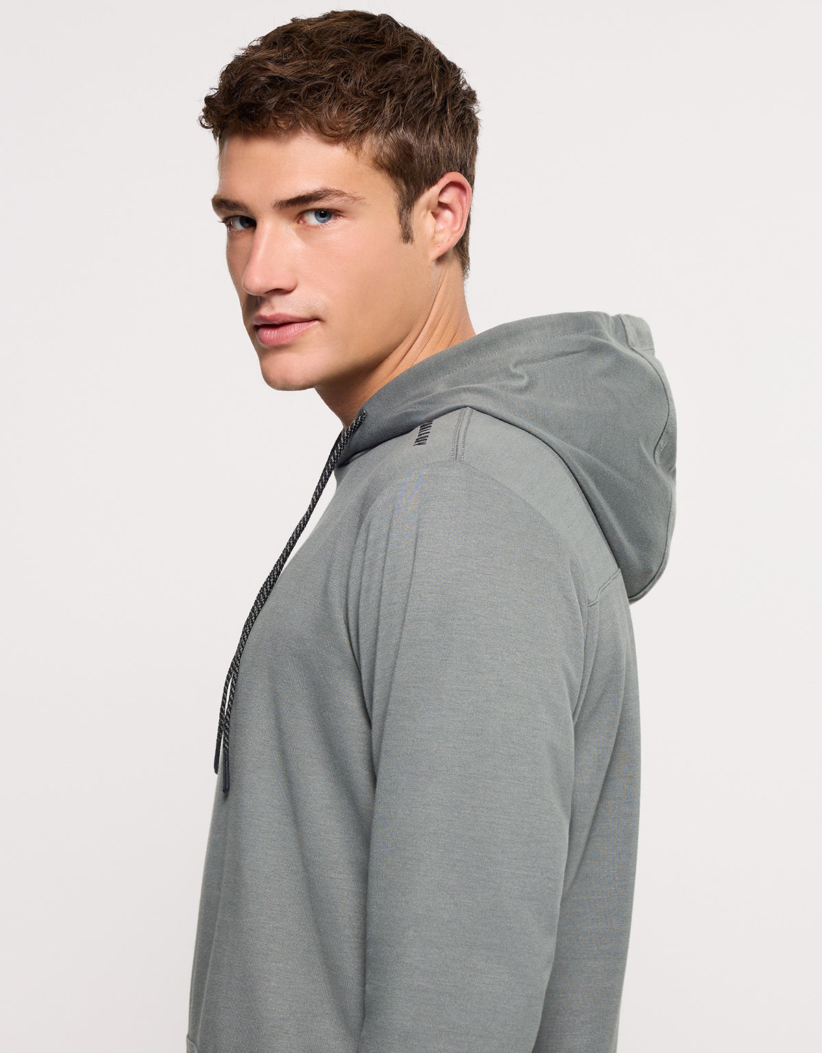 Sudadera con Capucha Caqui - Sagle 8