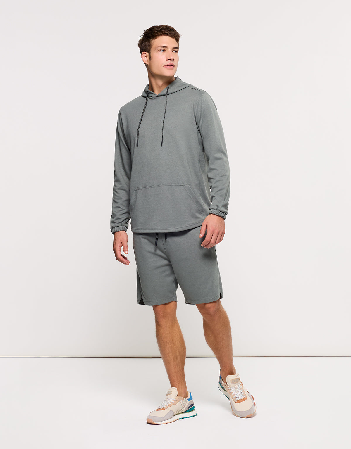 Sudadera con Capucha Caqui - Sagle