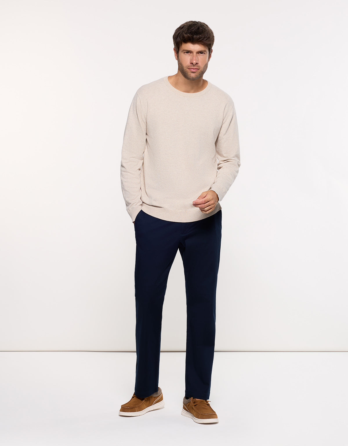 Jersey Manga Larga Beige - Five 6