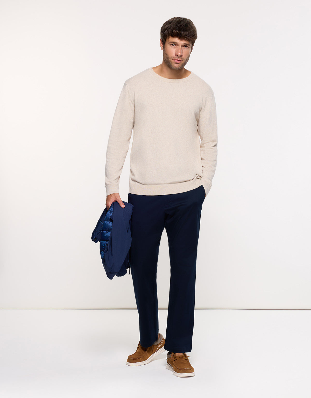 Jersey Manga Larga Beige - Five 7