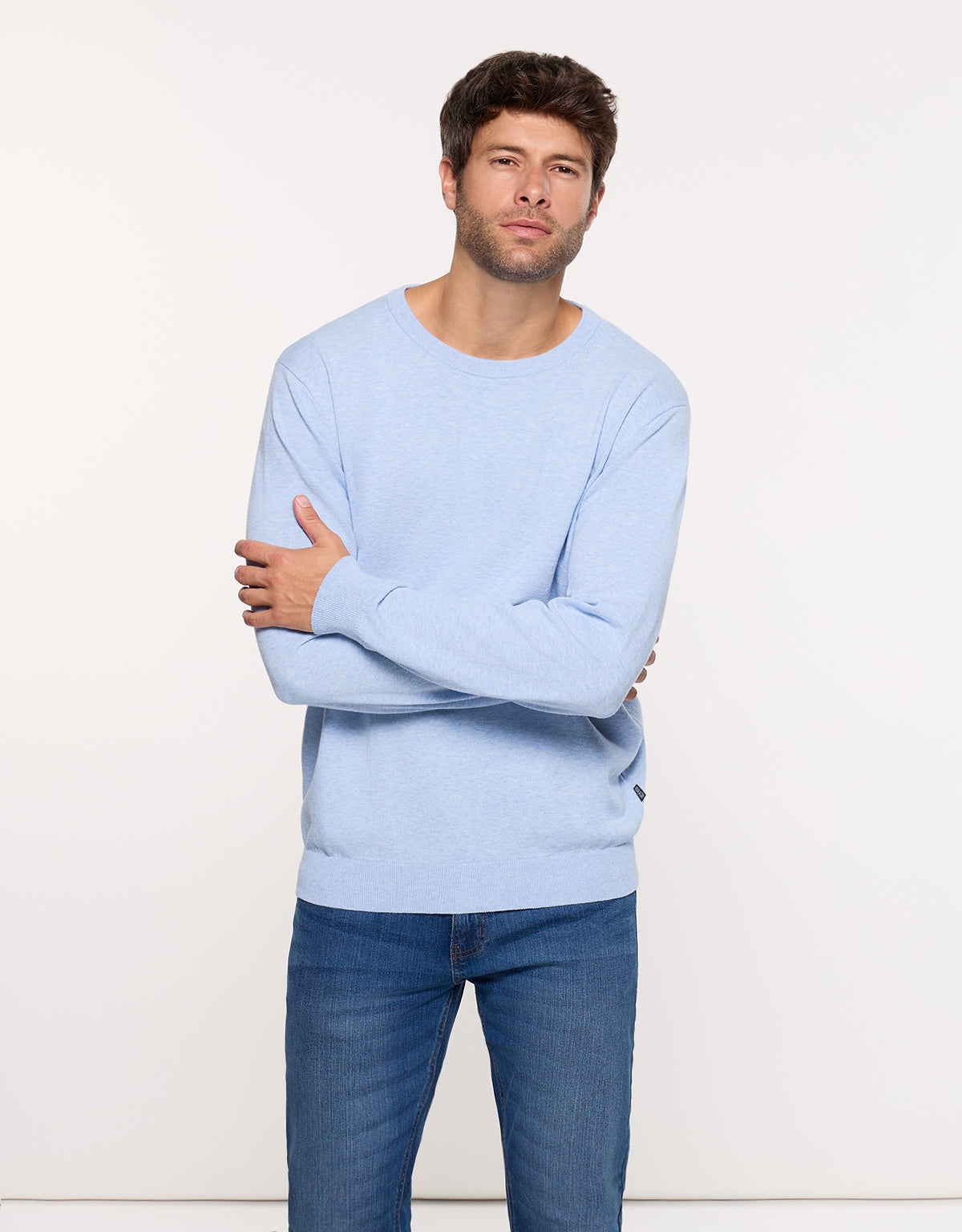 Jersey Manga Larga Azul Claro - Five 2