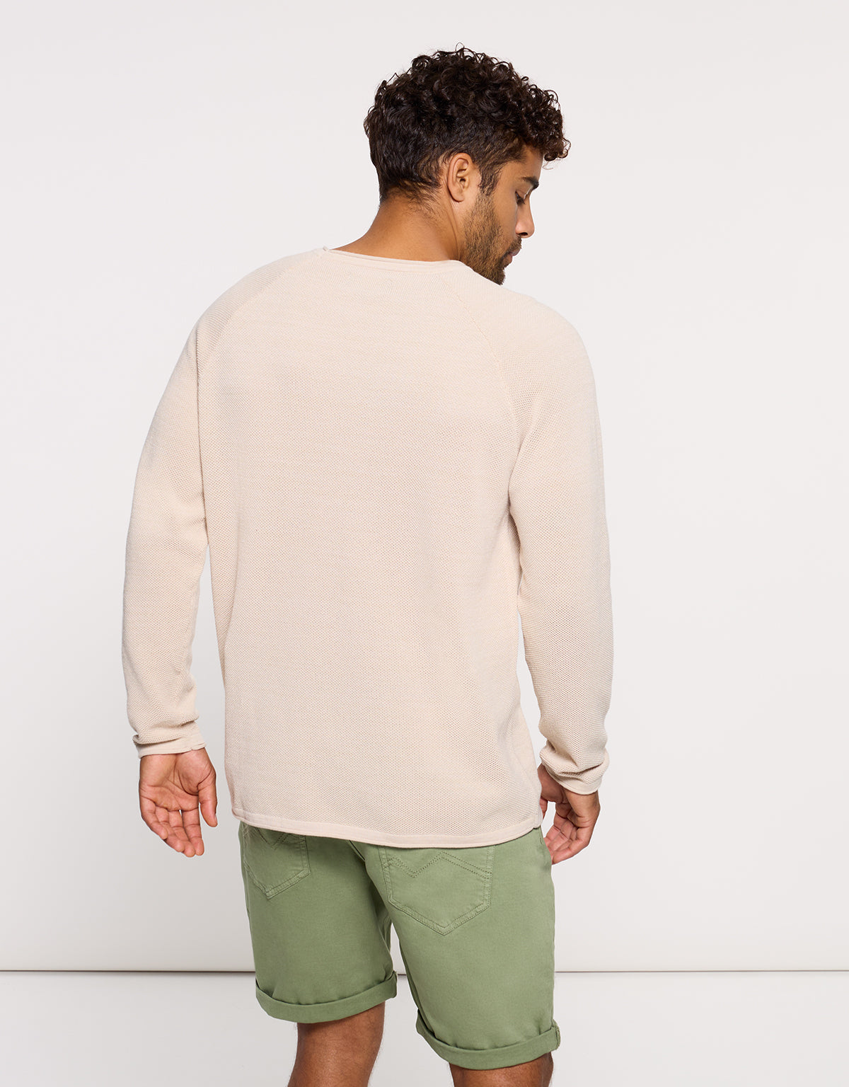 Jersey Manga Larga Beige - Forz 4