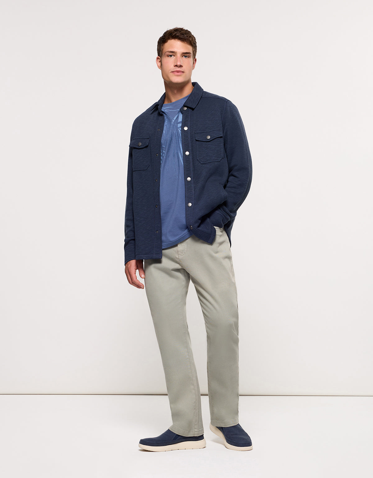 Sobrecamisa Azul Marino - Pictu 6