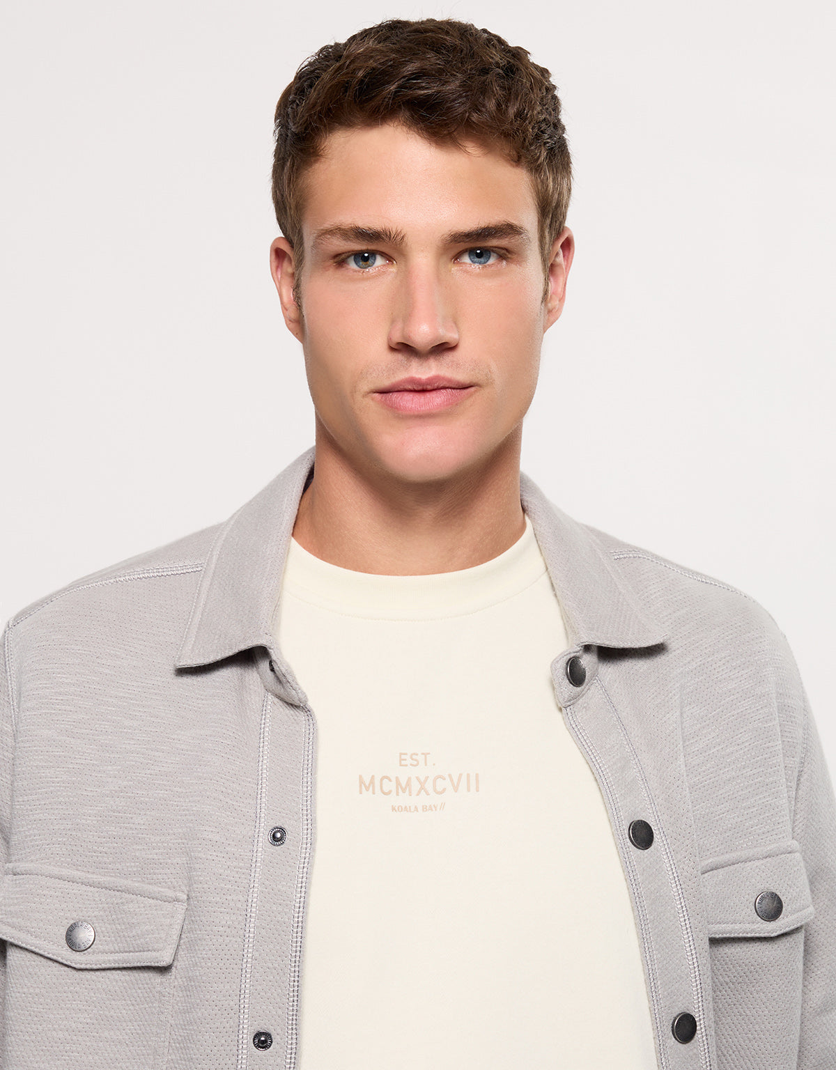 Sobrecamisa Gris - Pictu 2