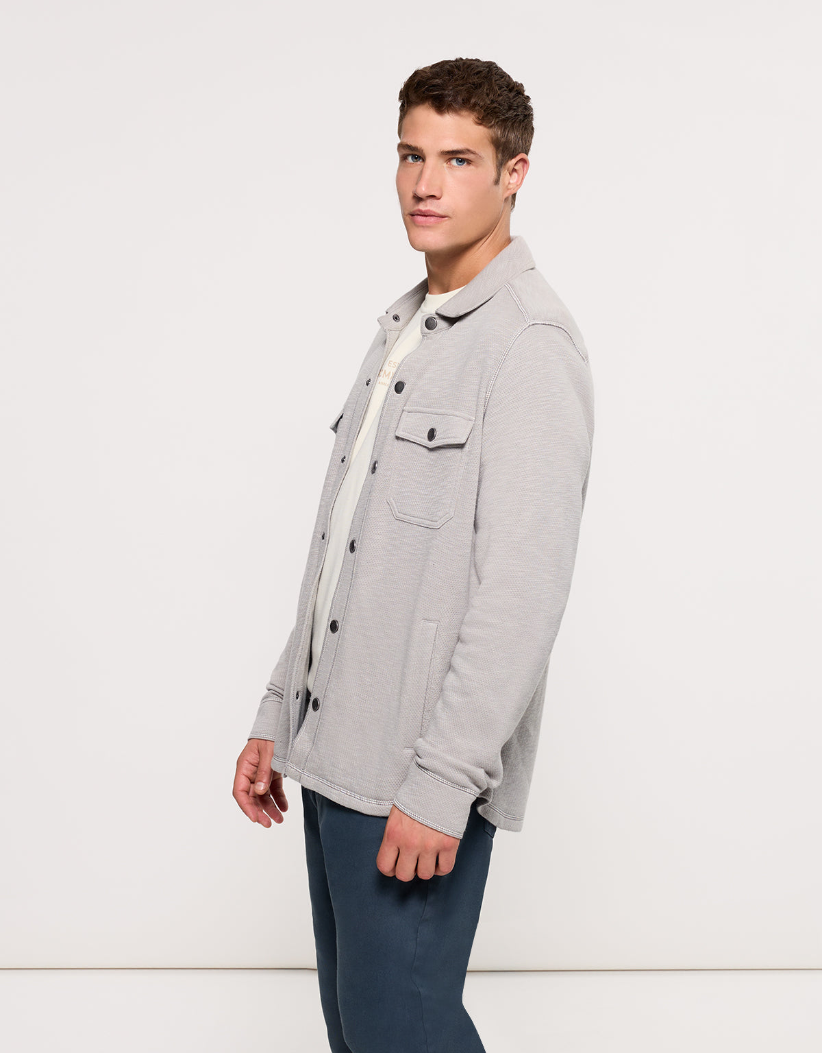 Sobrecamisa Gris - Pictu 3