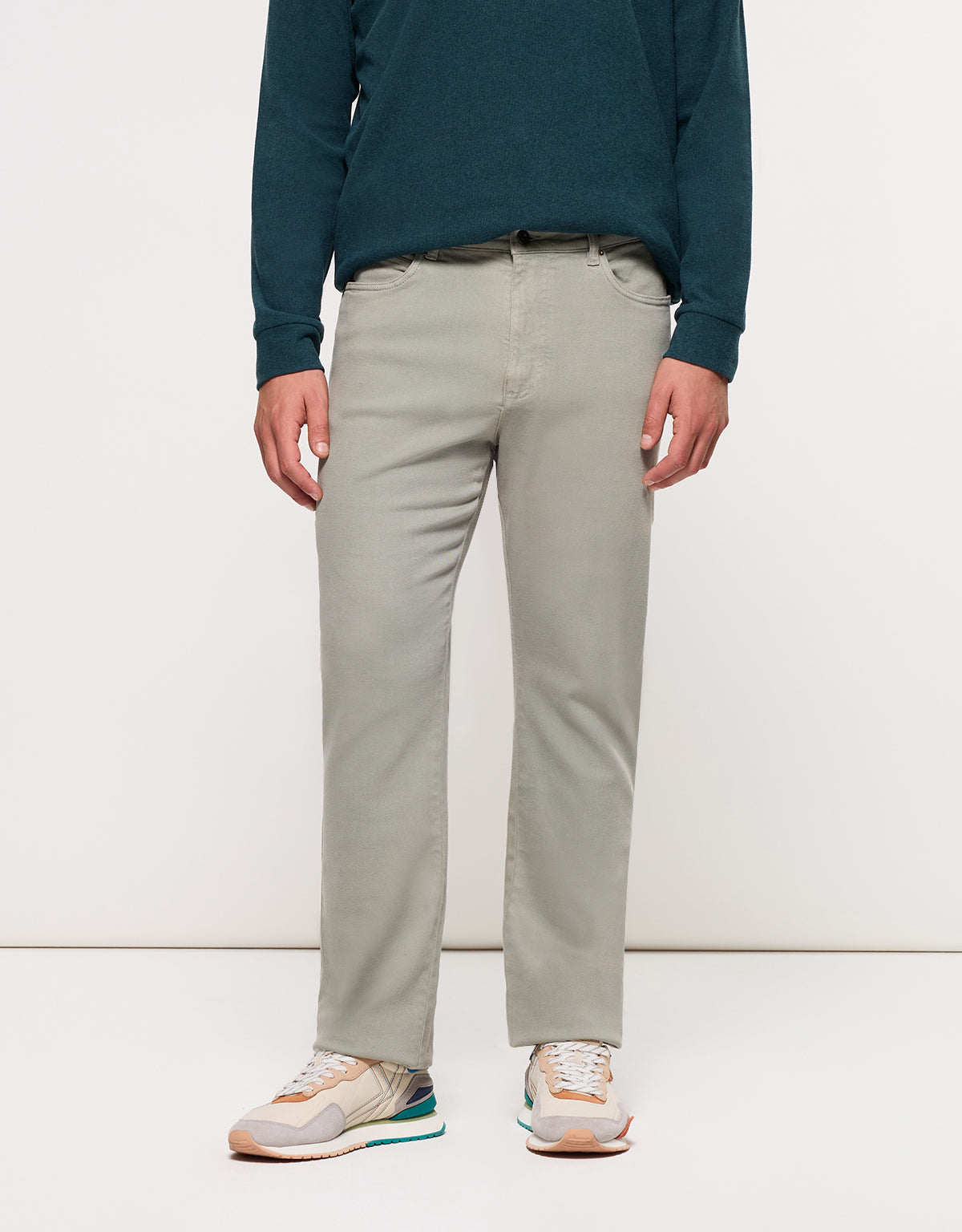 Pantalón Largo Caqui Claro - Ziko 1