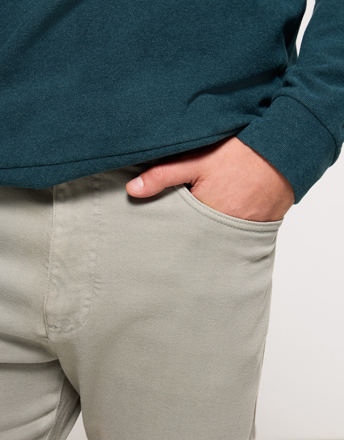 Pantalón Largo Caqui Claro - Ziko 5