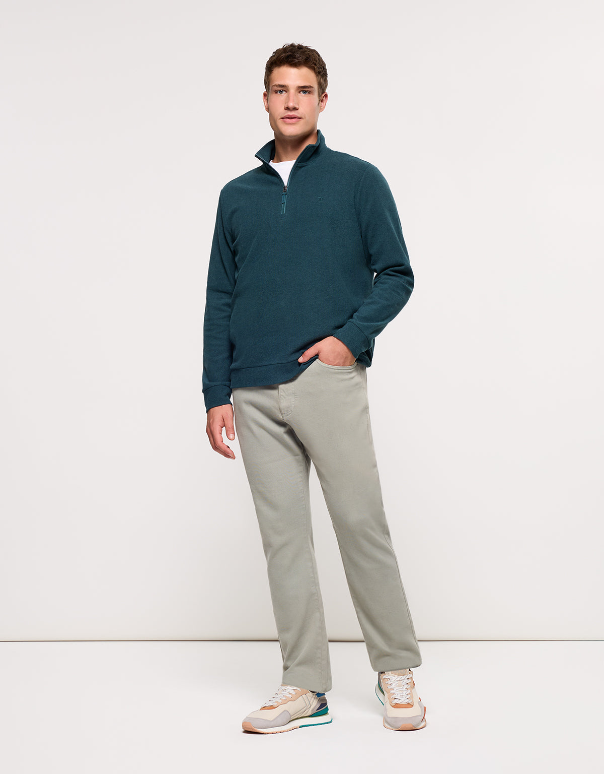 Pantalón Largo Caqui Claro - Ziko 6