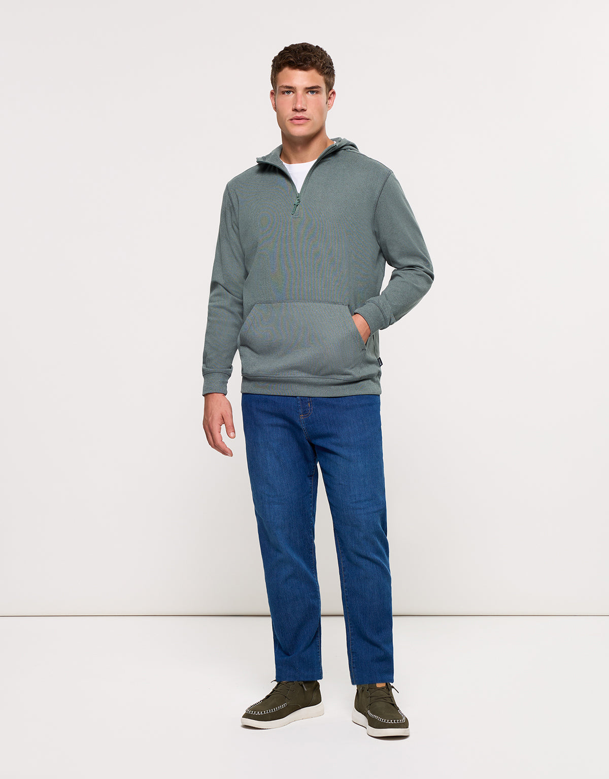 Sudadera con Capucha Verde - Camies 9