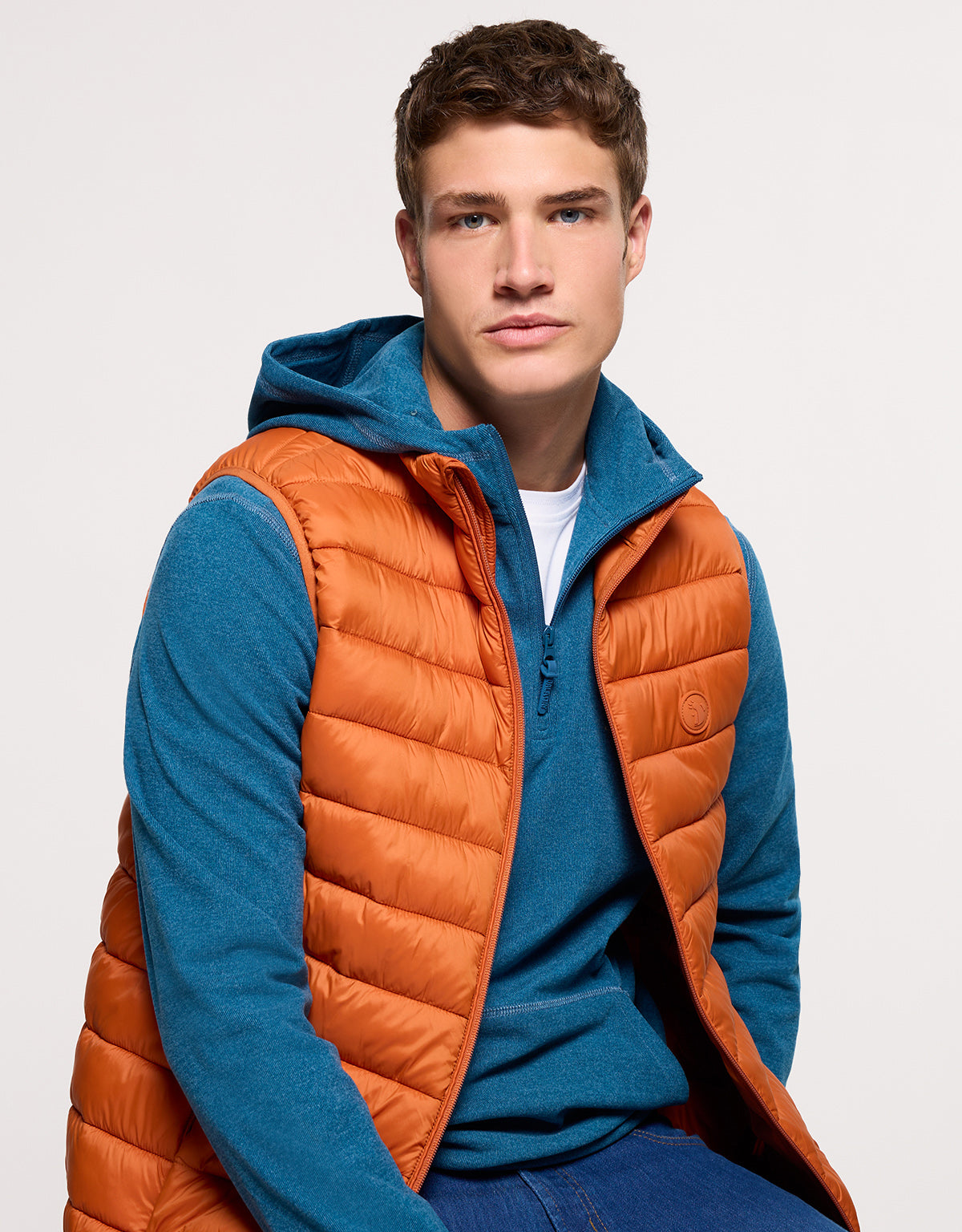 Sudadera con Capucha Azul - Camies 9