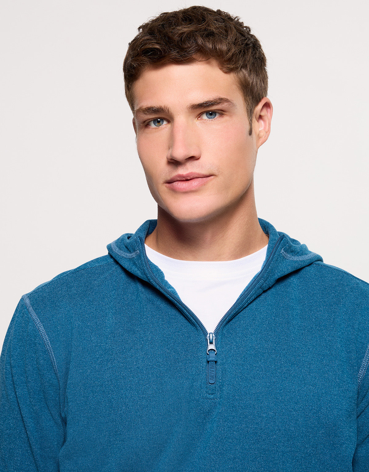 Sudadera con Capucha Azul - Camies 2